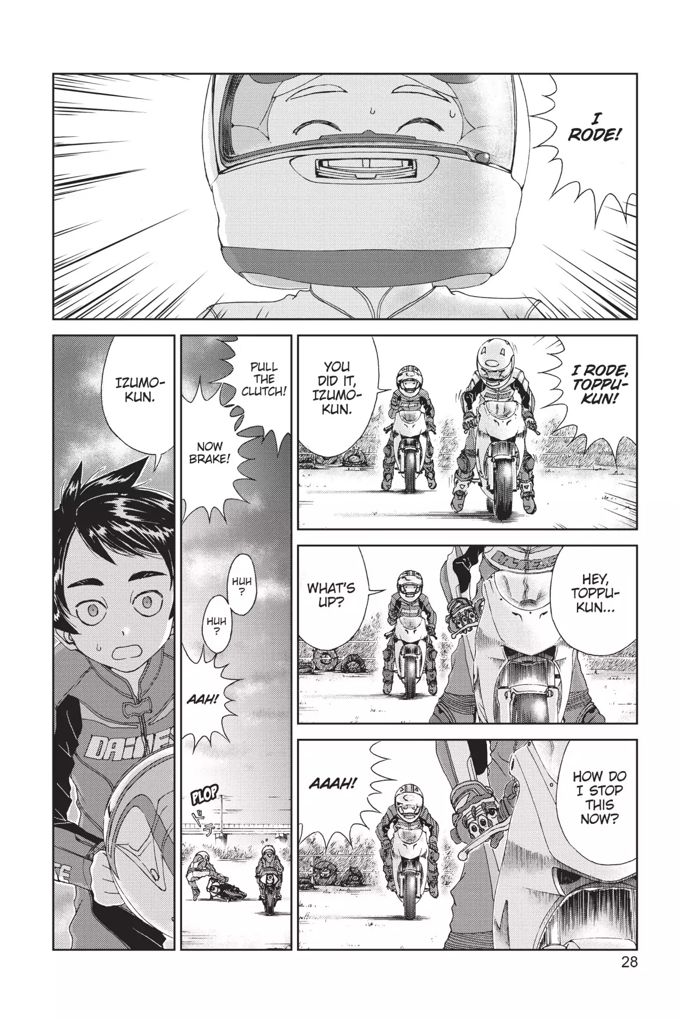 Toppu GP Chapter 17 page 29 - Chapter 17: Lap 17: Spin, Spin, Spin