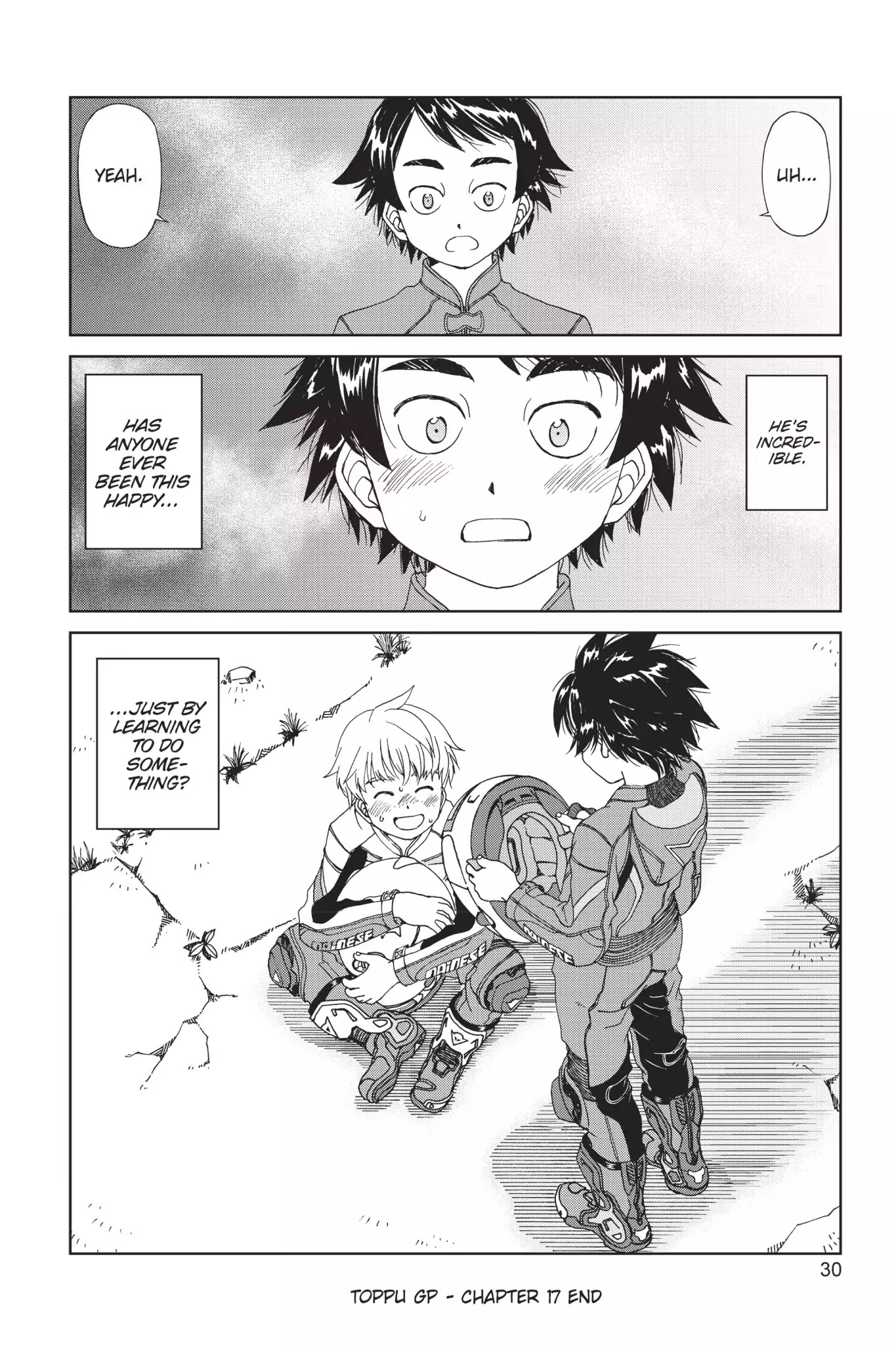 Toppu GP Chapter 17 page 31 - Chapter 17: Lap 17: Spin, Spin, Spin