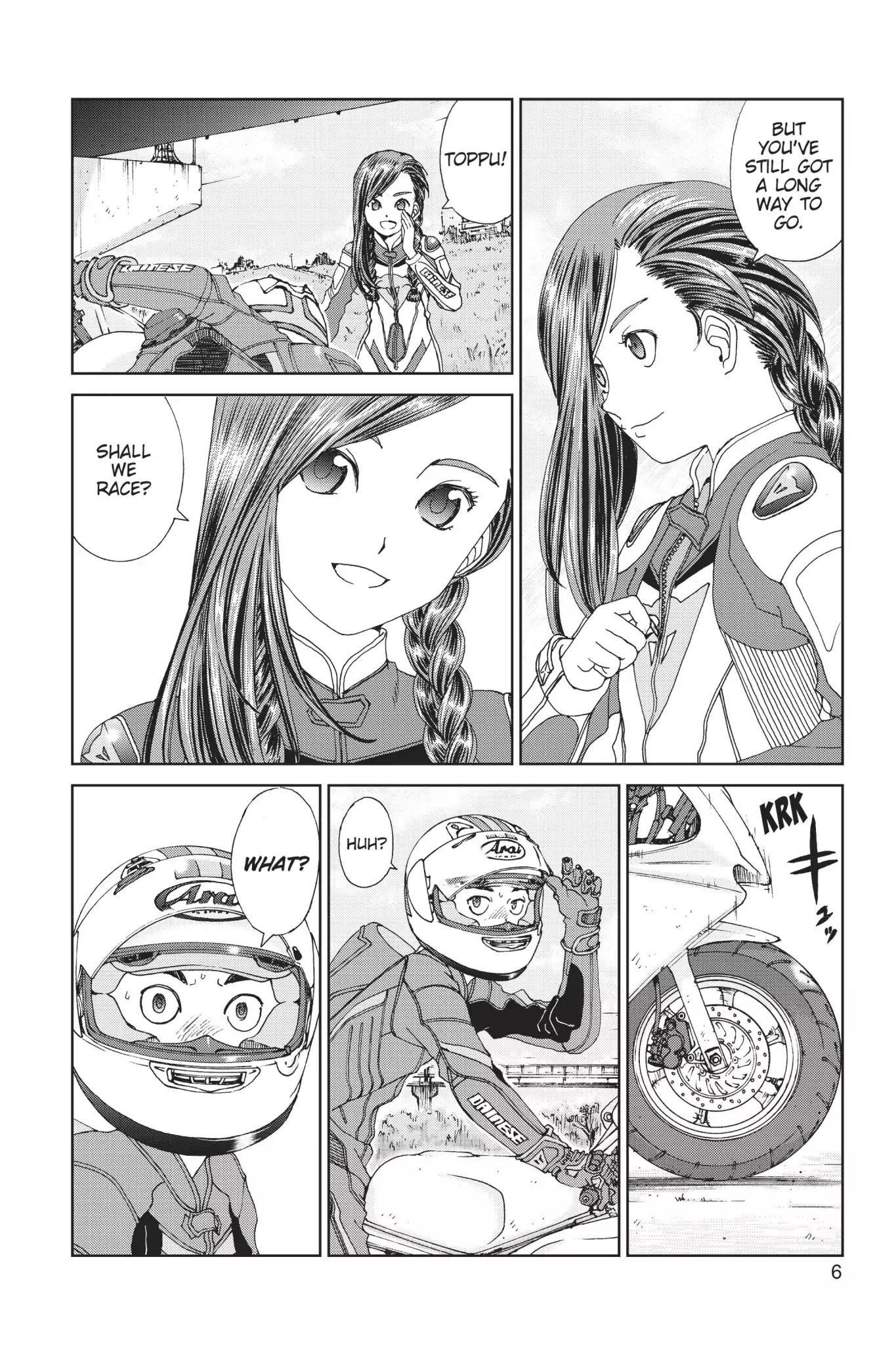 Toppu GP Chapter 17 page 7 - Chapter 17: Lap 17: Spin, Spin, Spin