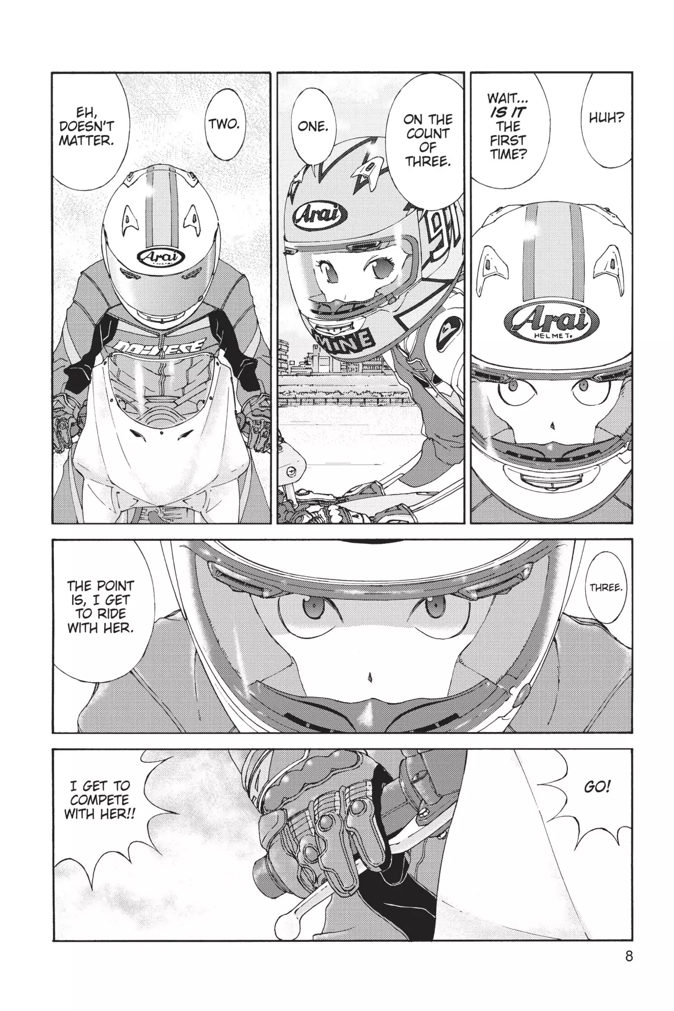 Toppu GP Chapter 17 page 9 - Chapter 17: Lap 17: Spin, Spin, Spin