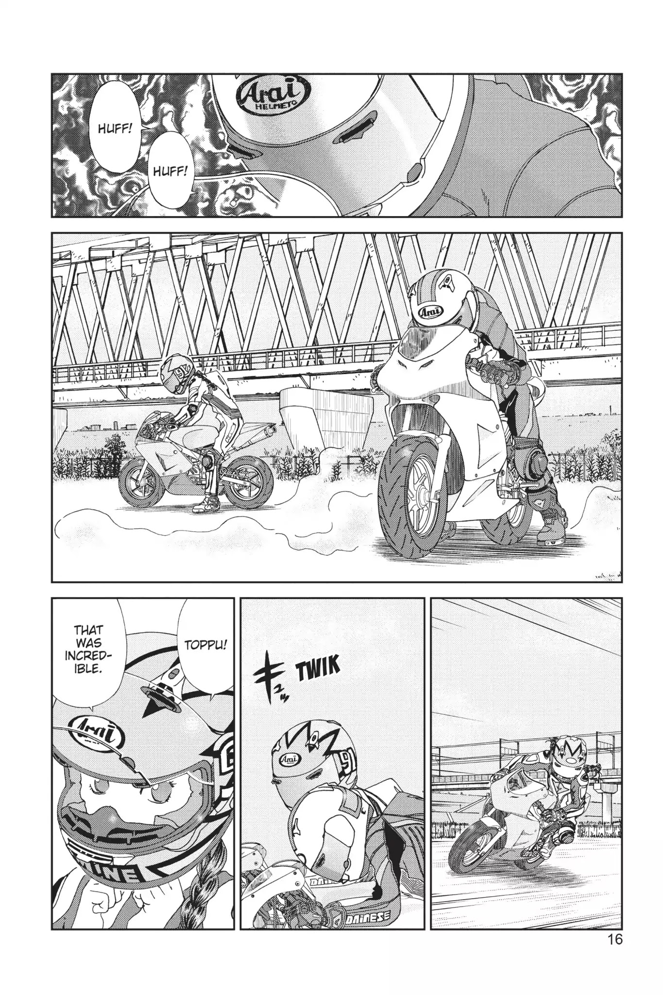 Toppu GP Chapter 18 page 17 - Chapter 18: Lap 18: Memory