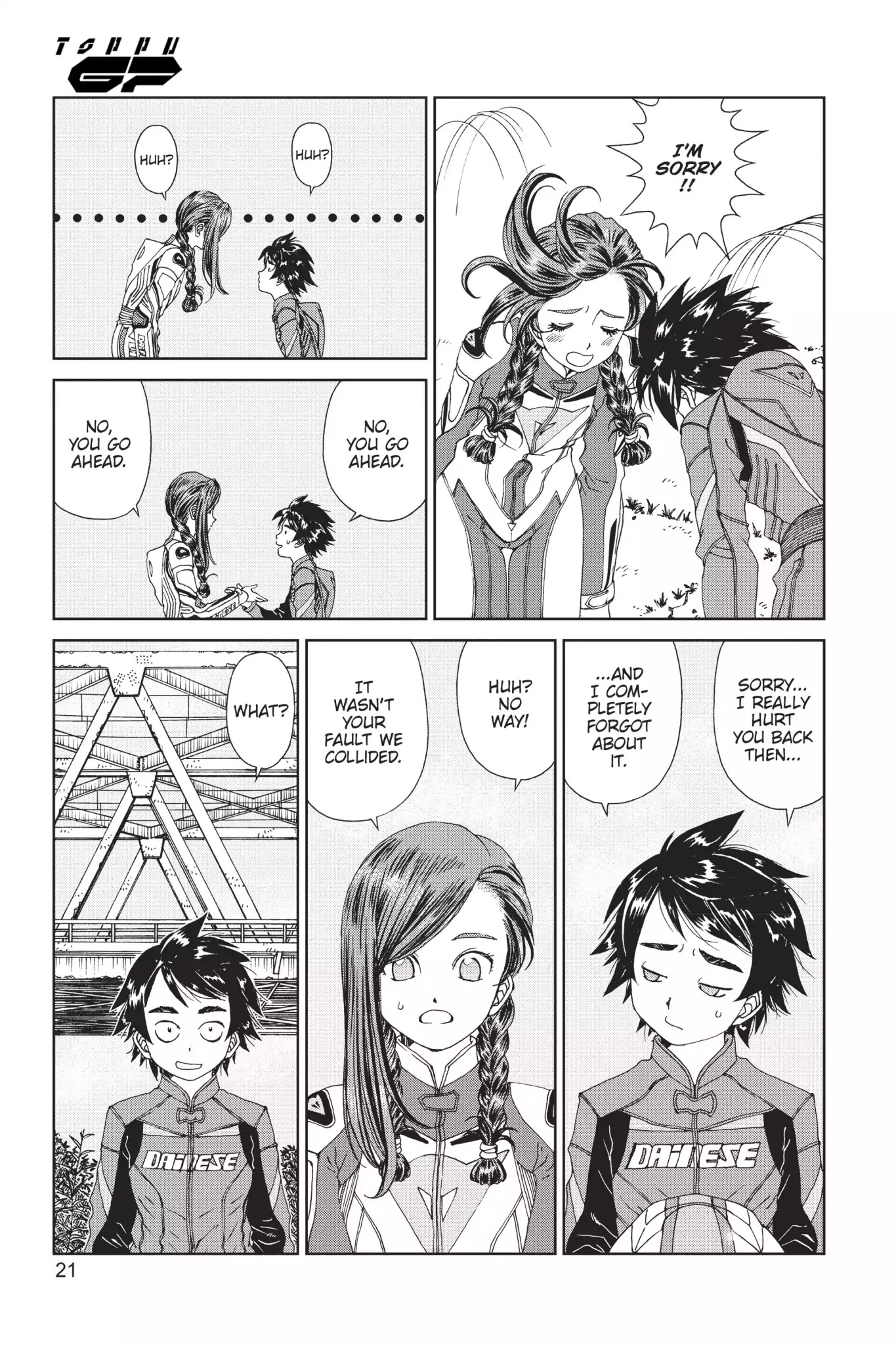 Toppu GP Chapter 18 page 22 - Chapter 18: Lap 18: Memory