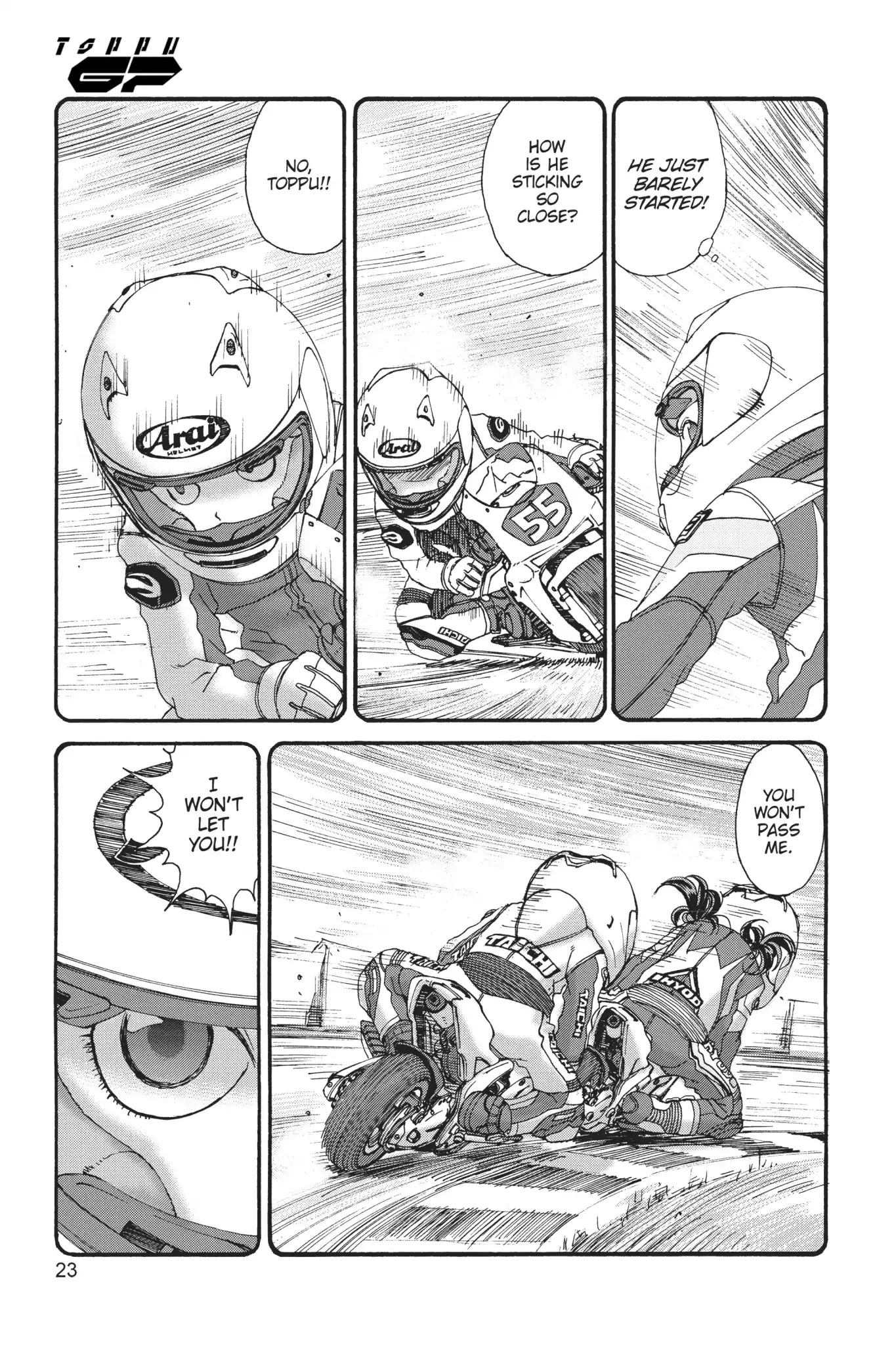 Toppu GP Chapter 18 page 24 - Chapter 18: Lap 18: Memory