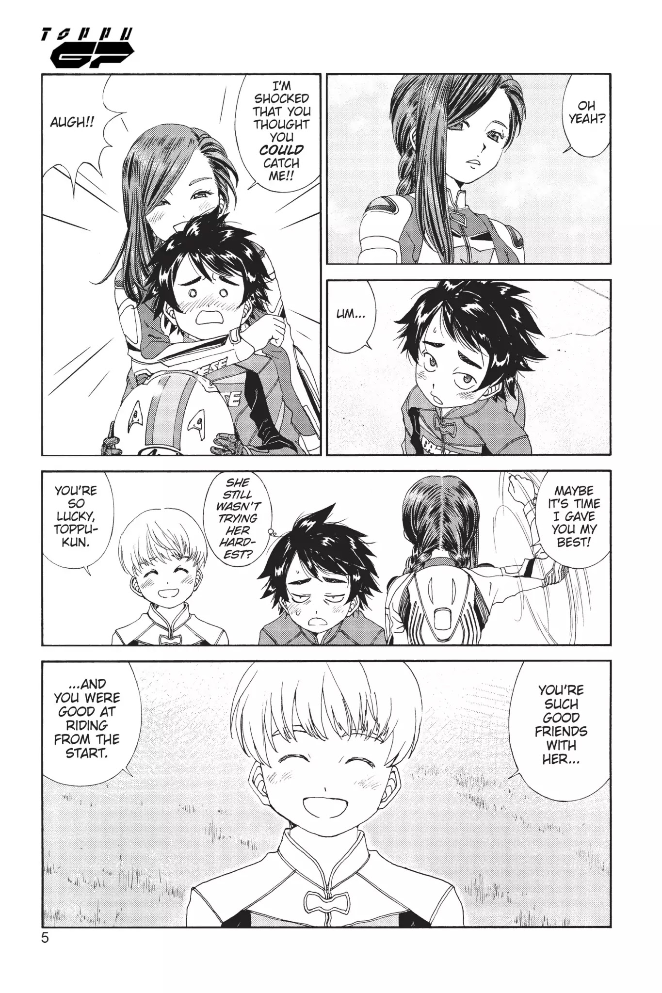 Toppu GP Chapter 18 page 6 - Chapter 18: Lap 18: Memory