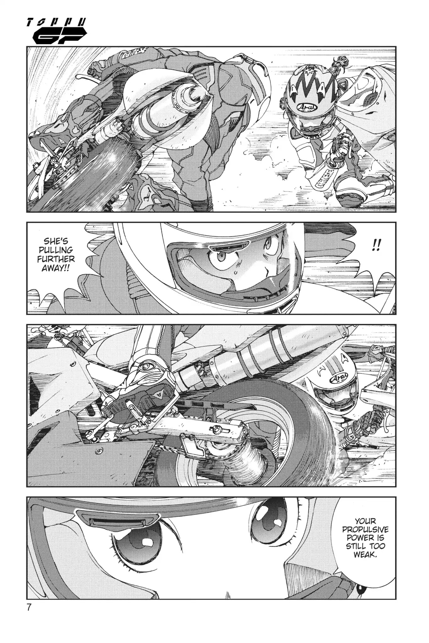 Toppu GP Chapter 18 page 8 - Chapter 18: Lap 18: Memory