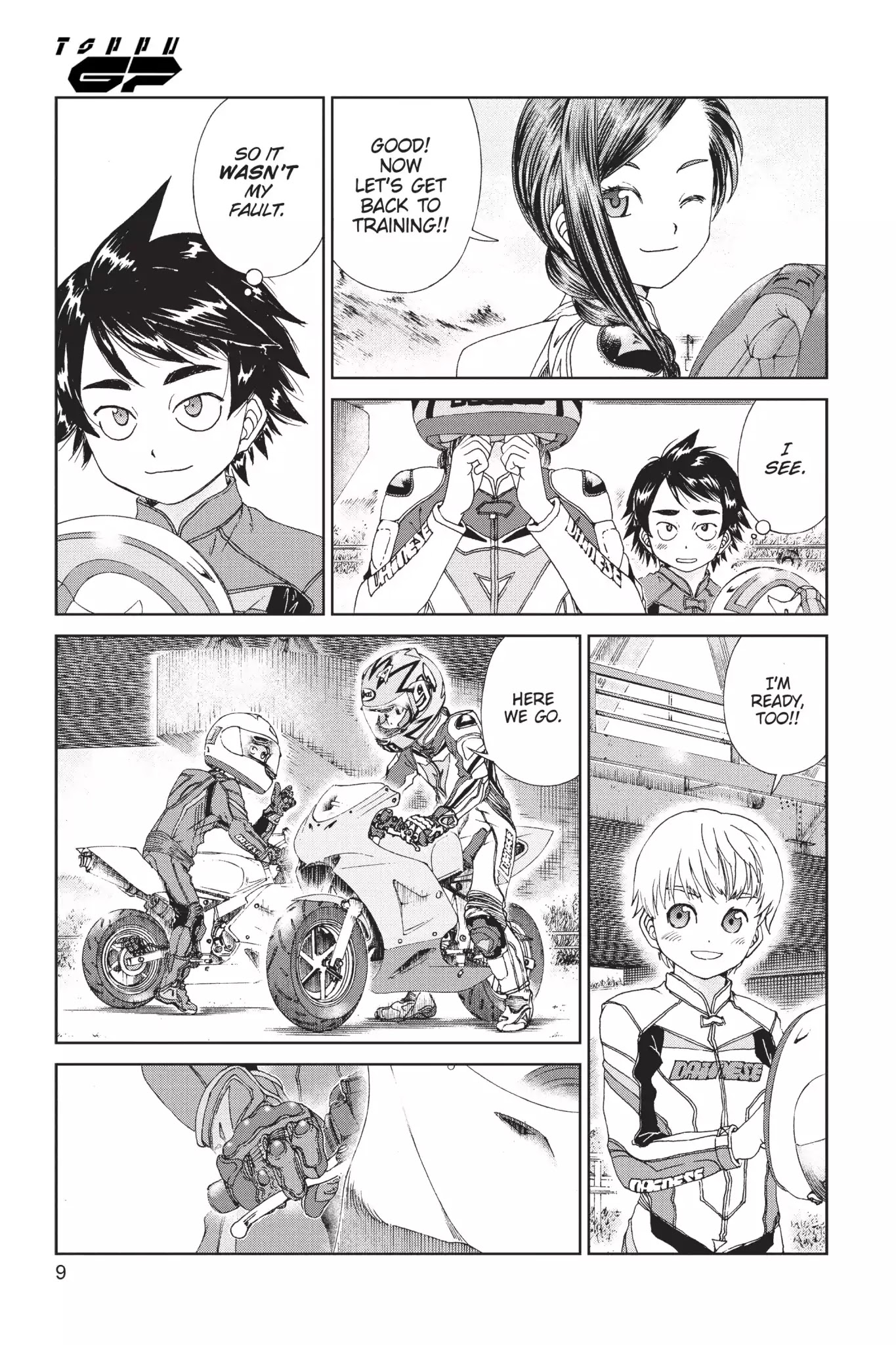 Toppu GP Chapter 19 page 10 - Chapter 19: Lap 19: Mental Brakes