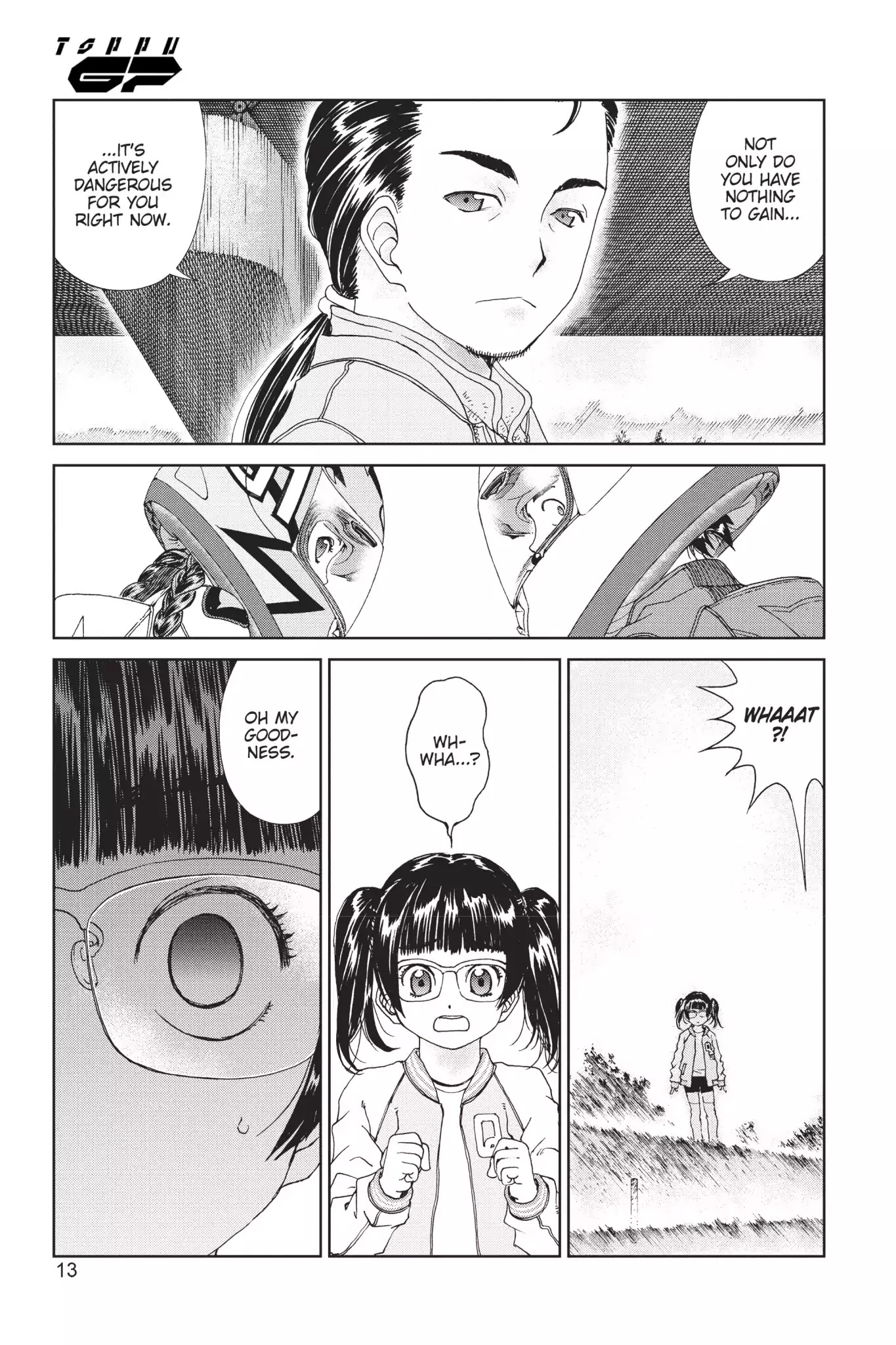 Toppu GP Chapter 19 page 14 - Chapter 19: Lap 19: Mental Brakes