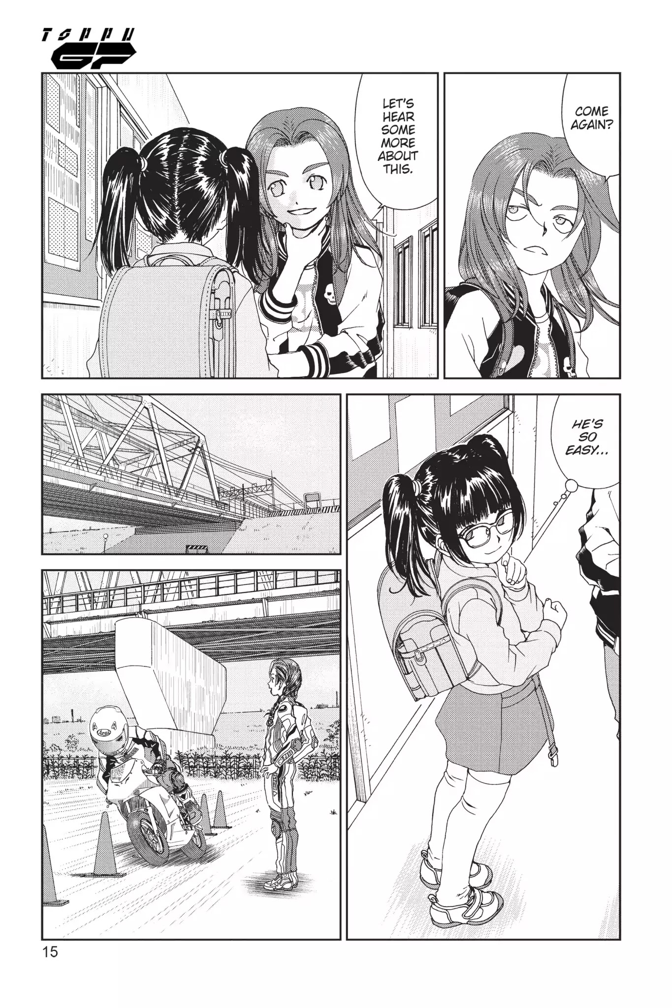Toppu GP Chapter 19 page 16 - Chapter 19: Lap 19: Mental Brakes