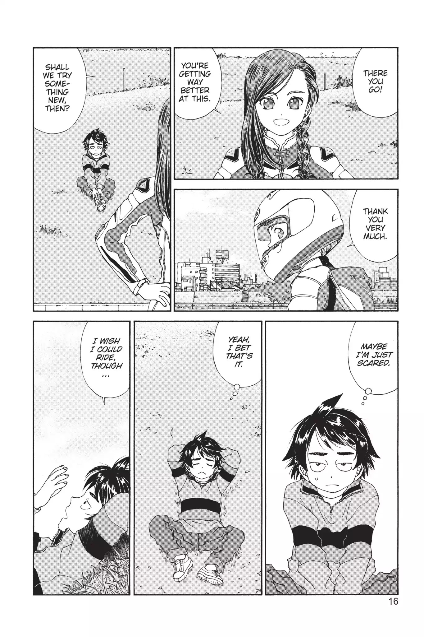 Toppu GP Chapter 19 page 17 - Chapter 19: Lap 19: Mental Brakes