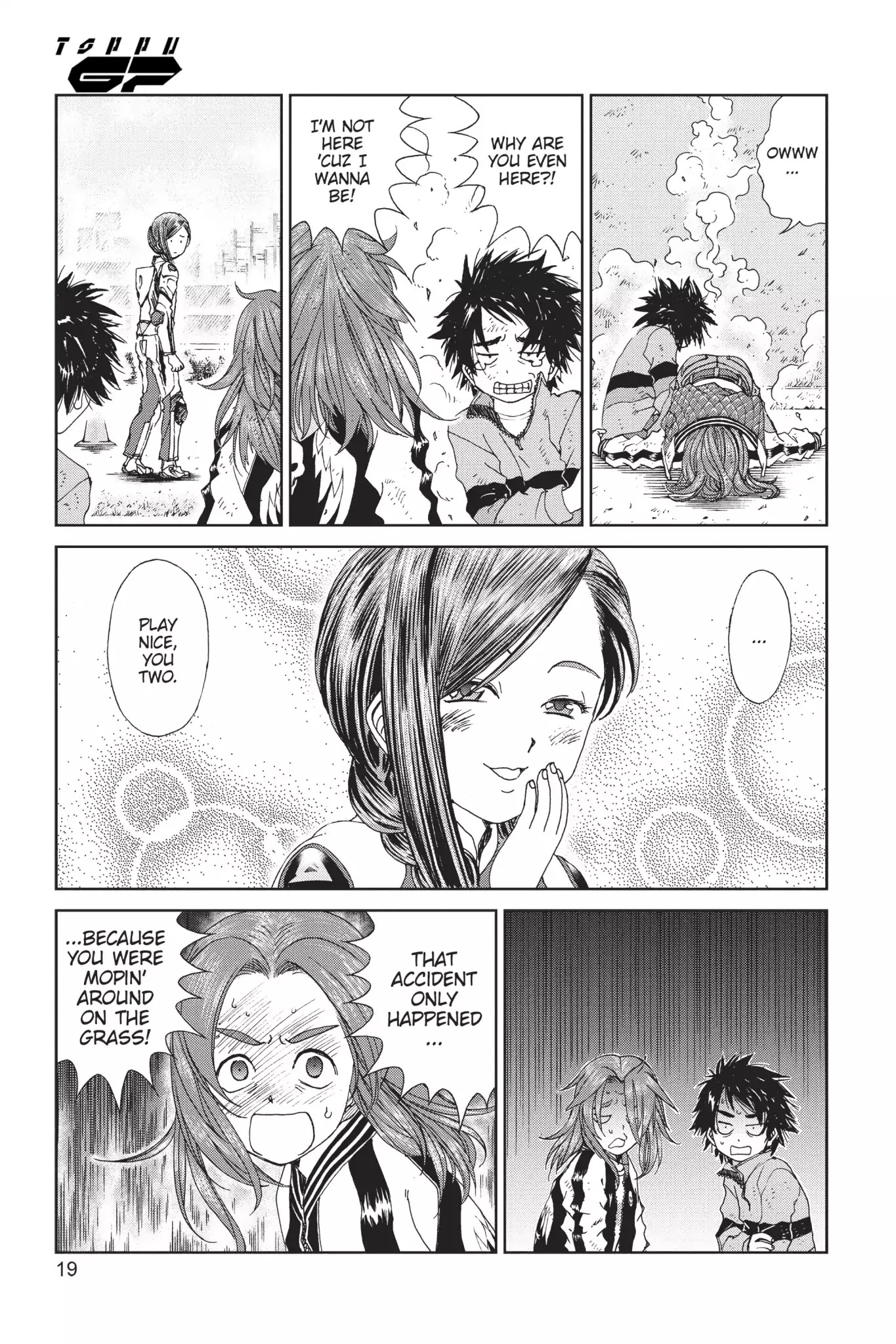 Toppu GP Chapter 19 page 20 - Chapter 19: Lap 19: Mental Brakes