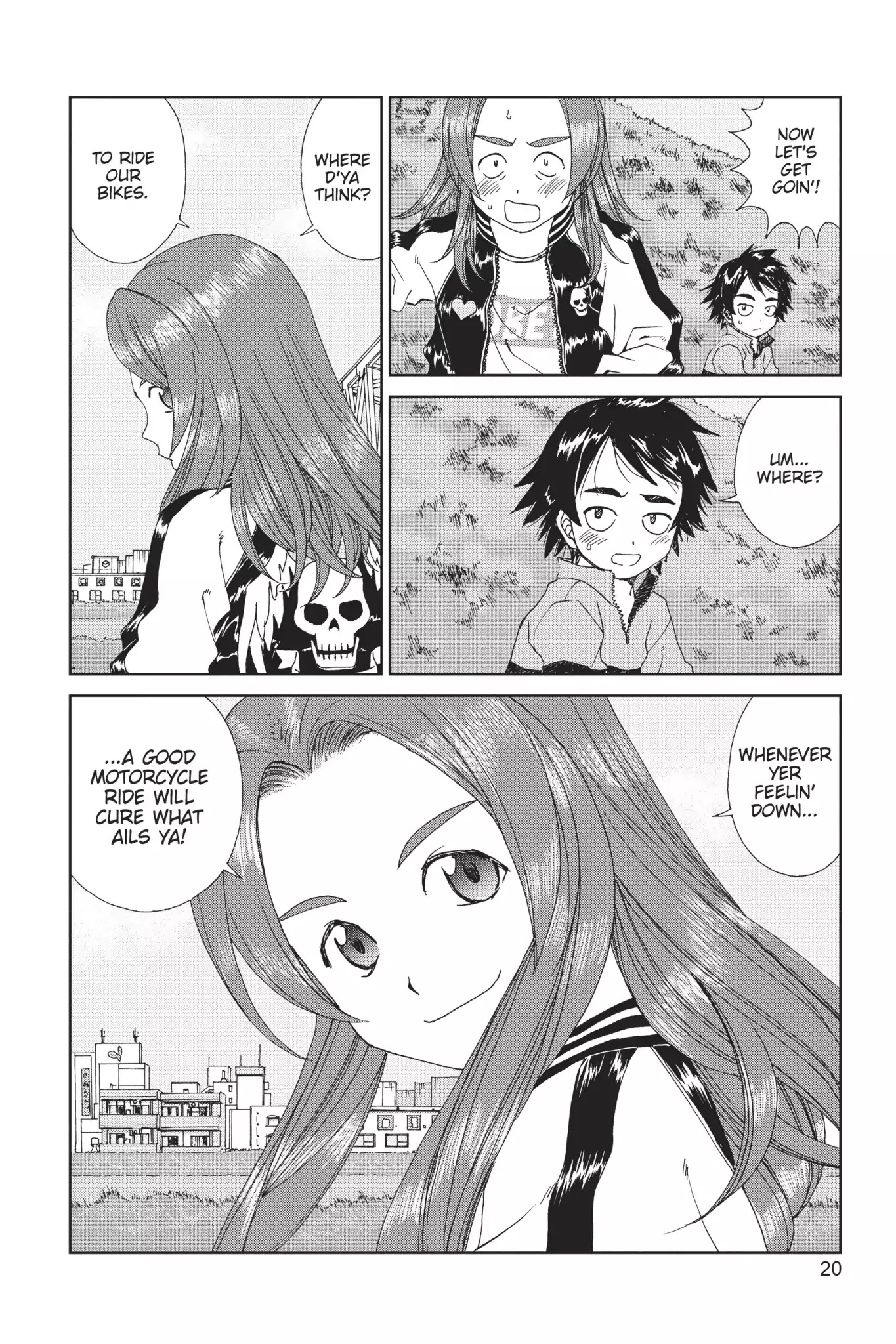 Toppu GP Chapter 19 page 21 - Chapter 19: Lap 19: Mental Brakes
