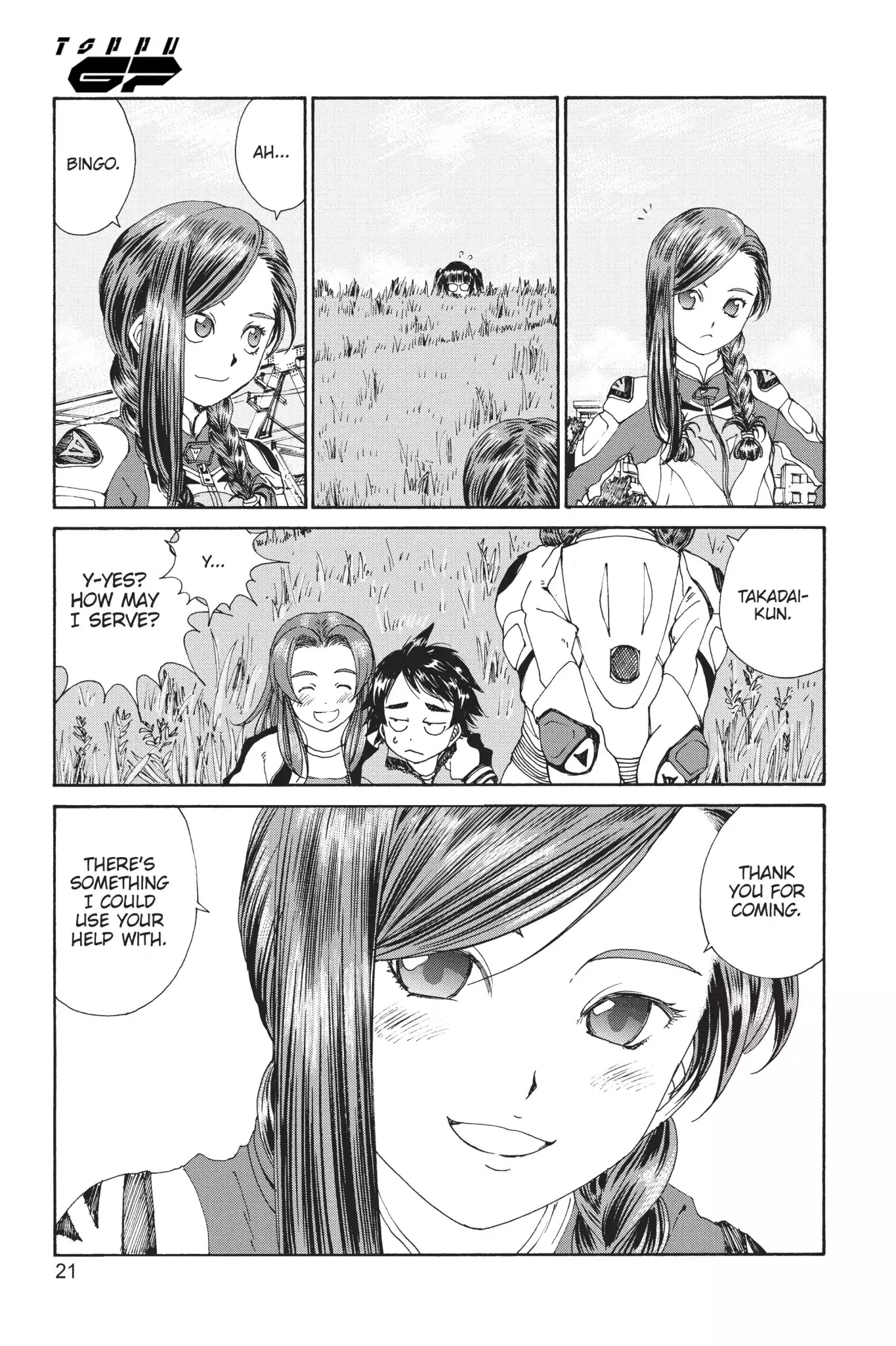 Toppu GP Chapter 19 page 22 - Chapter 19: Lap 19: Mental Brakes