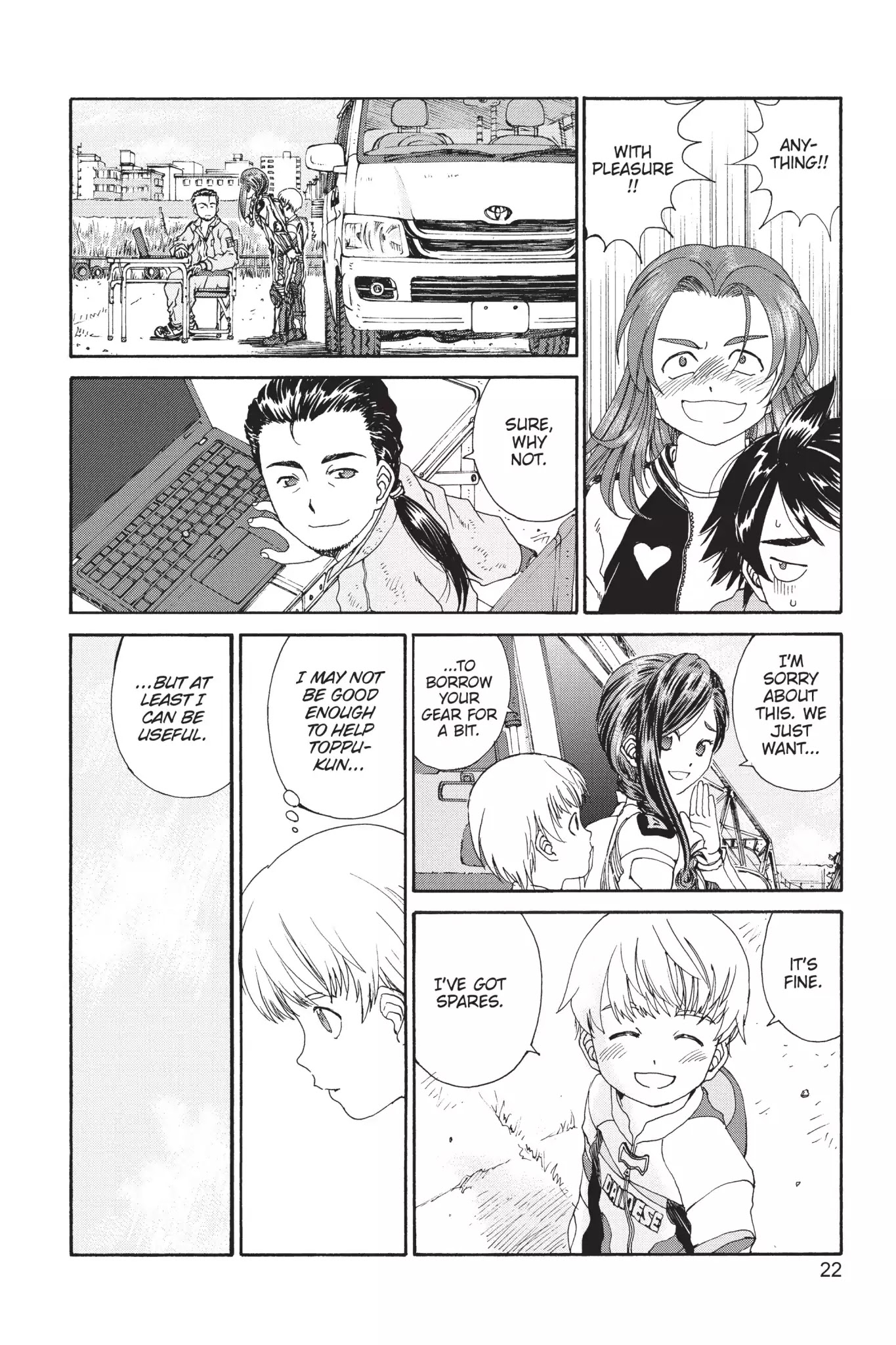 Toppu GP Chapter 19 page 23 - Chapter 19: Lap 19: Mental Brakes