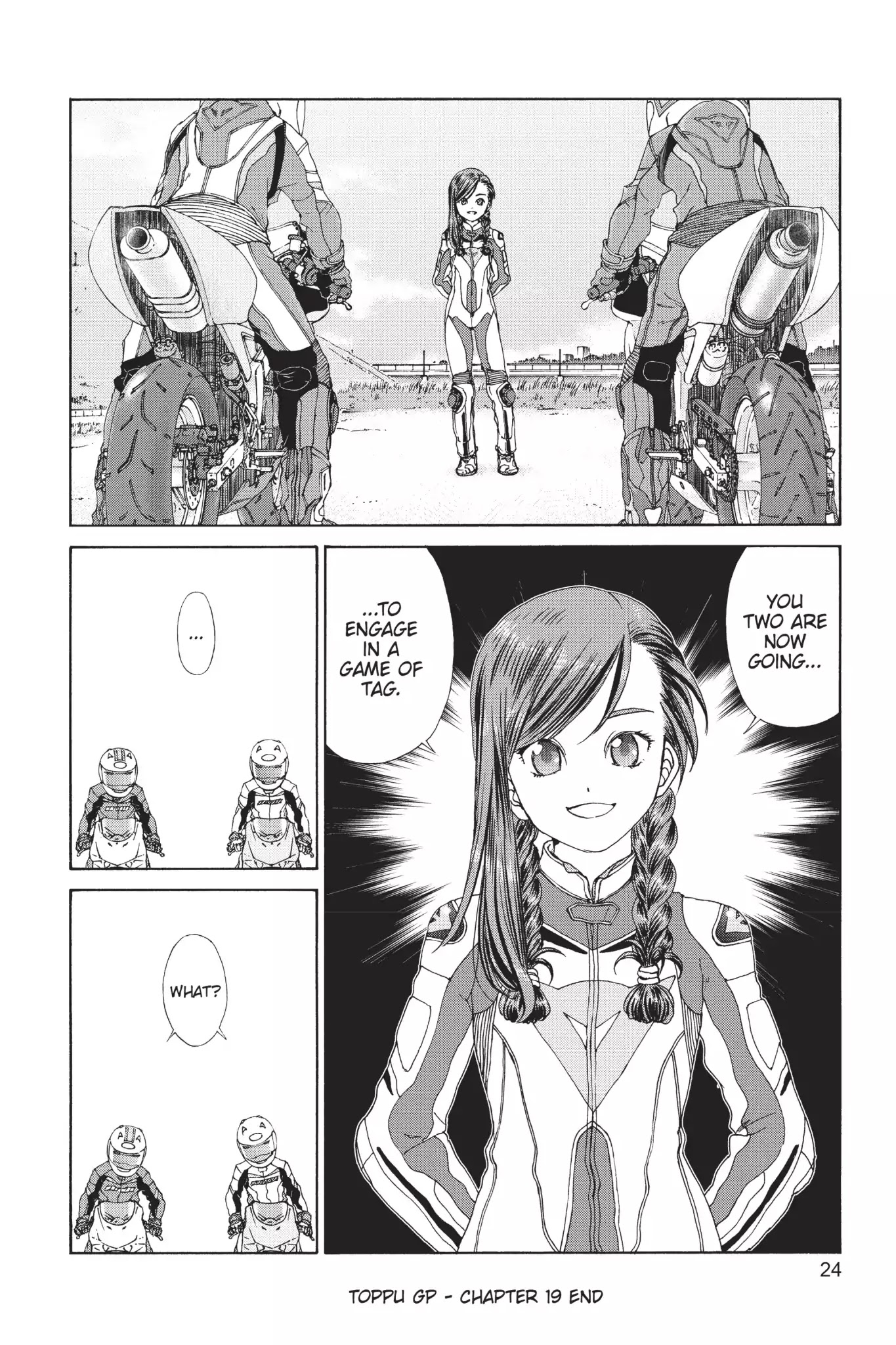 Toppu GP Chapter 19 page 25 - Chapter 19: Lap 19: Mental Brakes