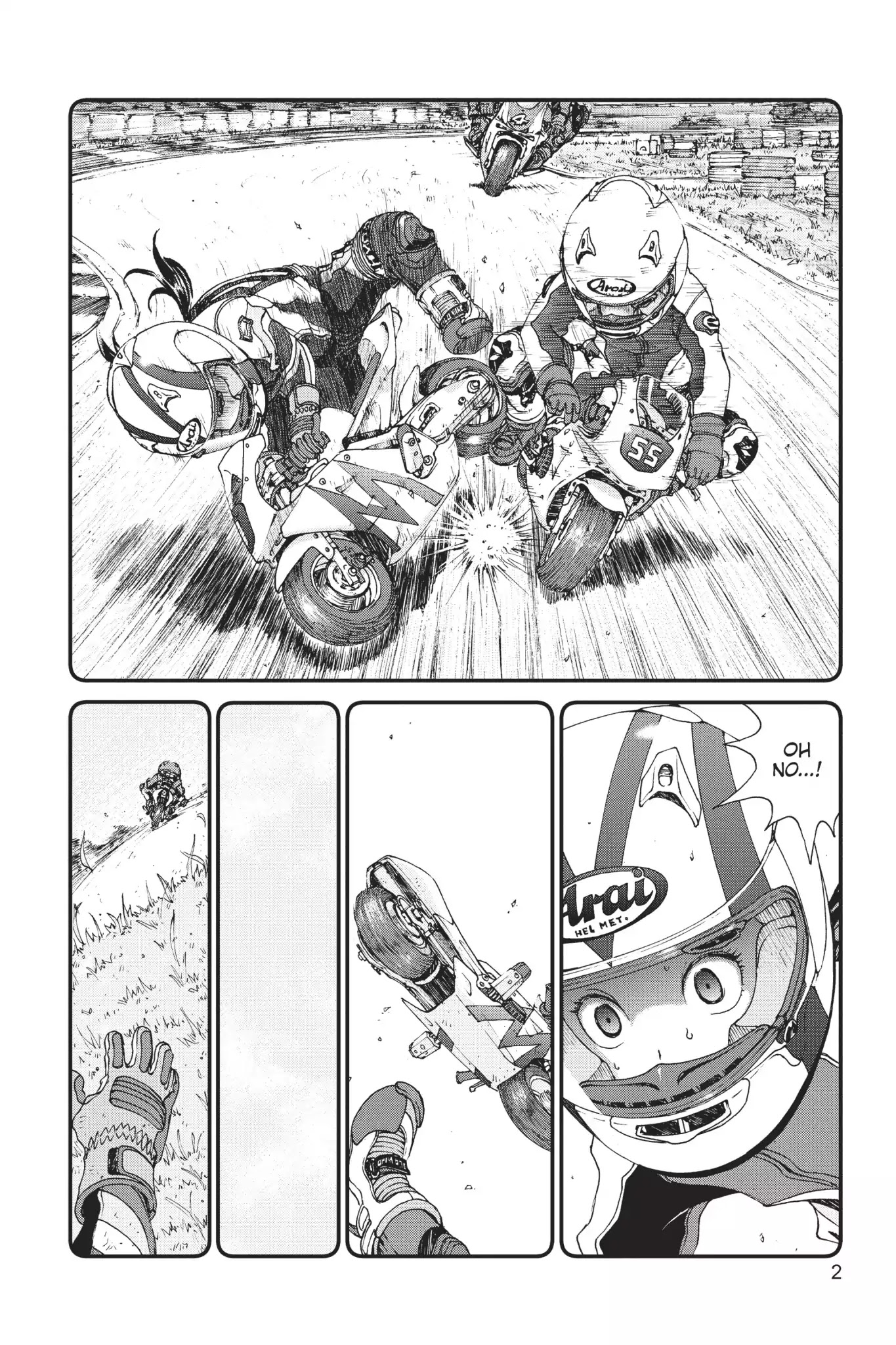 Toppu GP Chapter 19 page 3 - Chapter 19: Lap 19: Mental Brakes