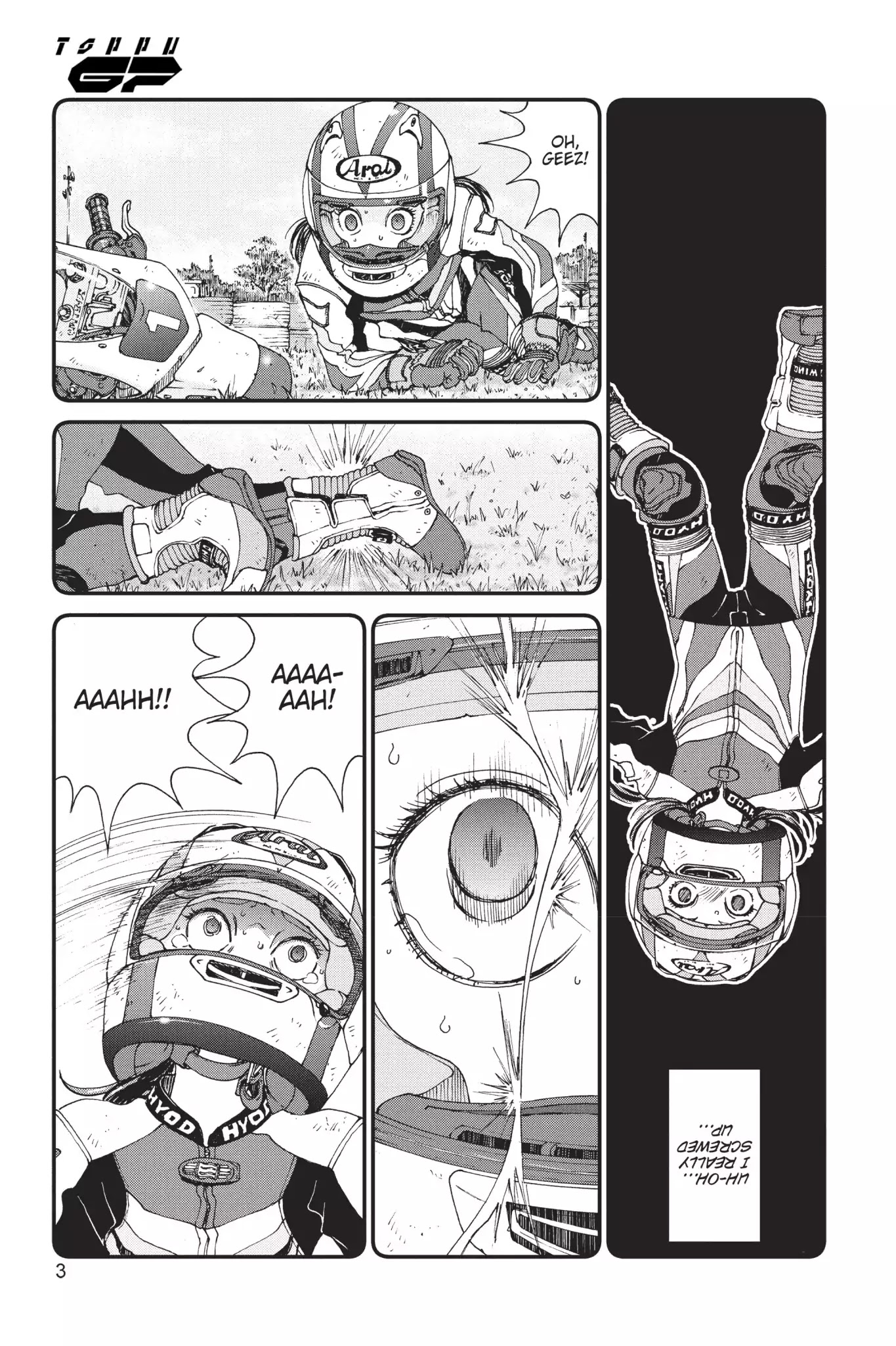 Toppu GP Chapter 19 page 4 - Chapter 19: Lap 19: Mental Brakes