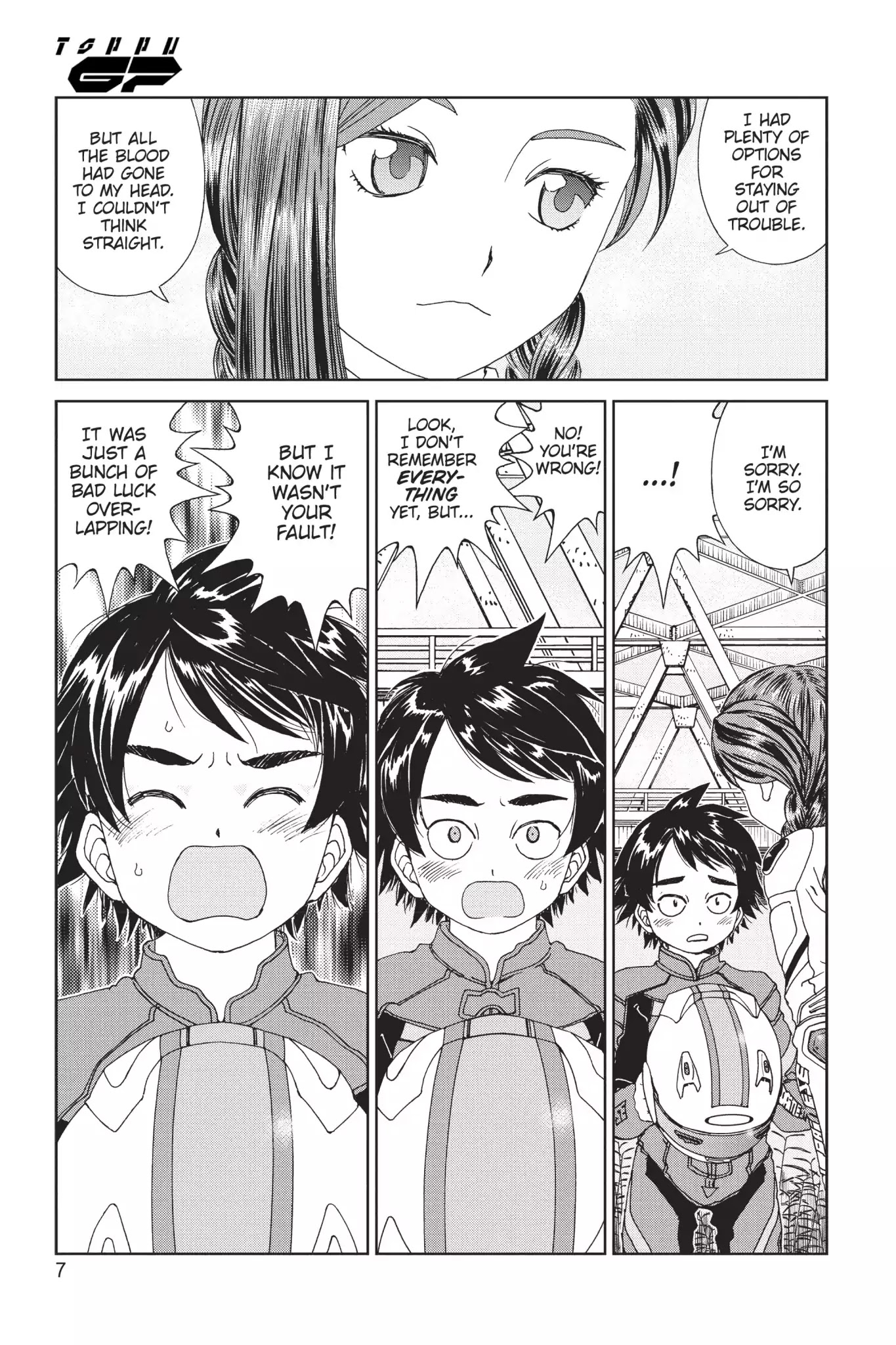 Toppu GP Chapter 19 page 8 - Chapter 19: Lap 19: Mental Brakes