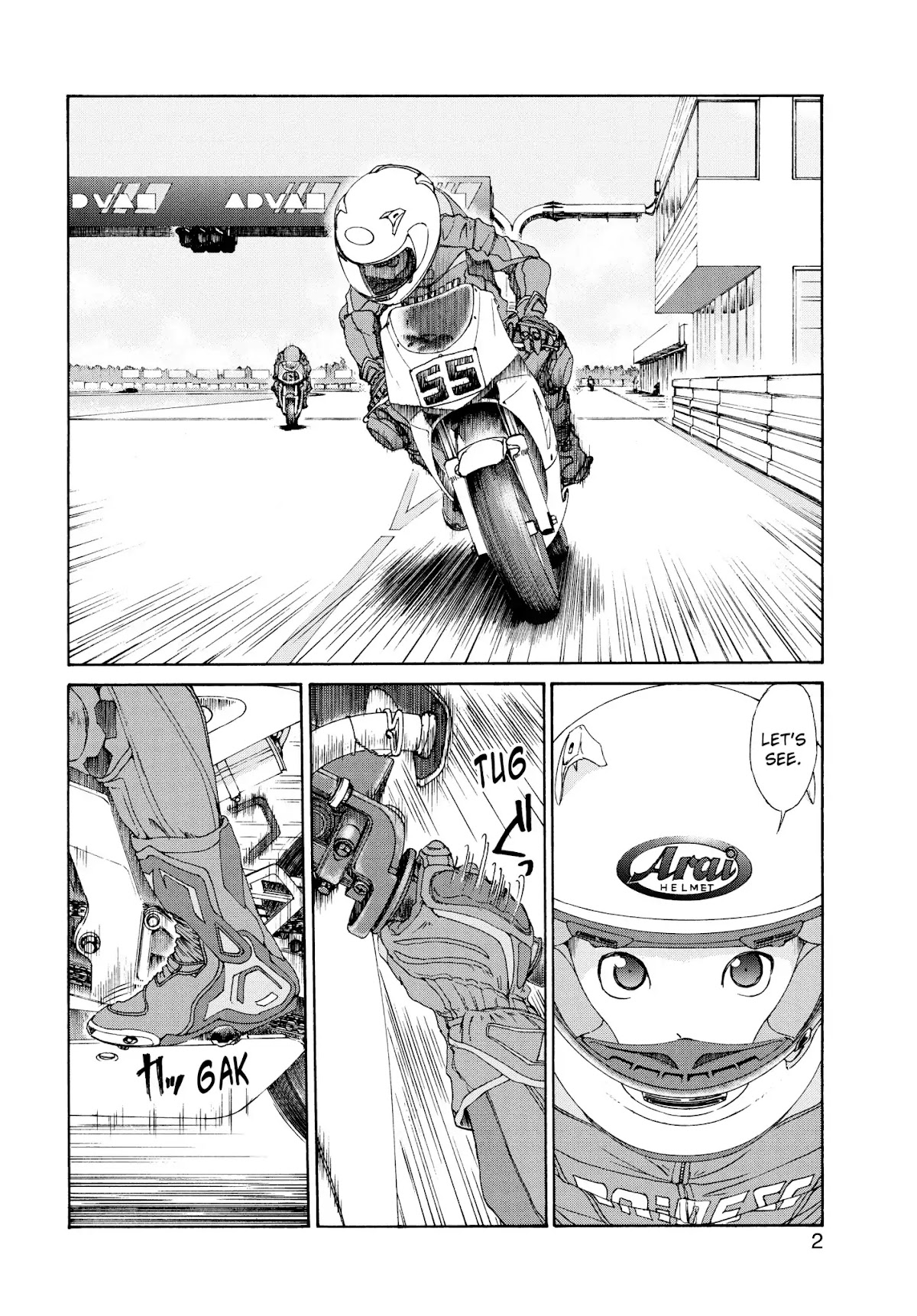 Toppu GP Chapter 2 page 3 - Chapter 2: Lap 2: Full Throttle