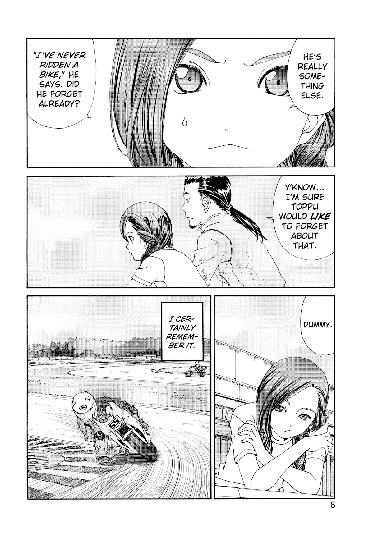 Toppu GP Chapter 2 page 7 - Chapter 2: Lap 2: Full Throttle