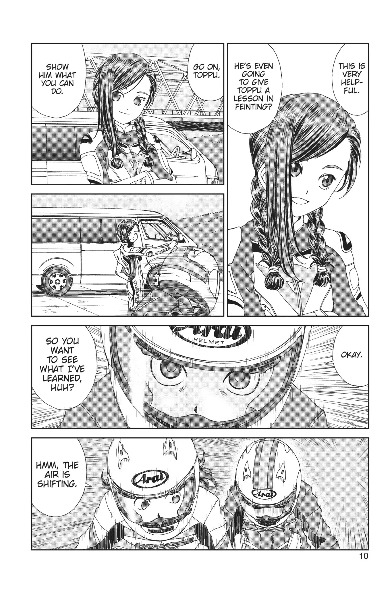 Toppu GP Chapter 20 page 11 - Chapter 20: Lap 20: Playing Tag