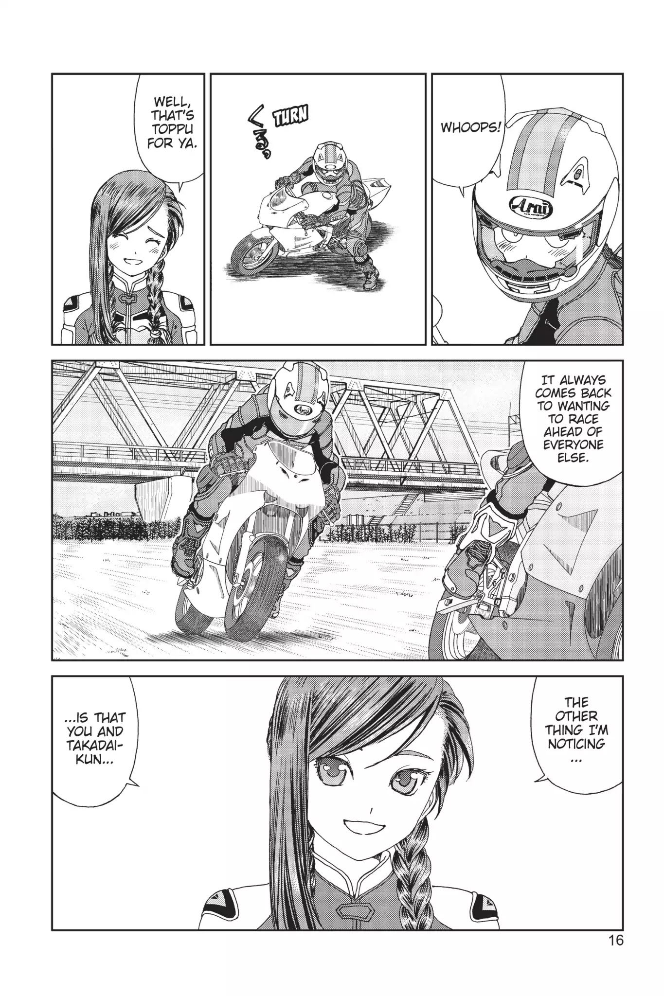Toppu GP Chapter 20 page 17 - Chapter 20: Lap 20: Playing Tag
