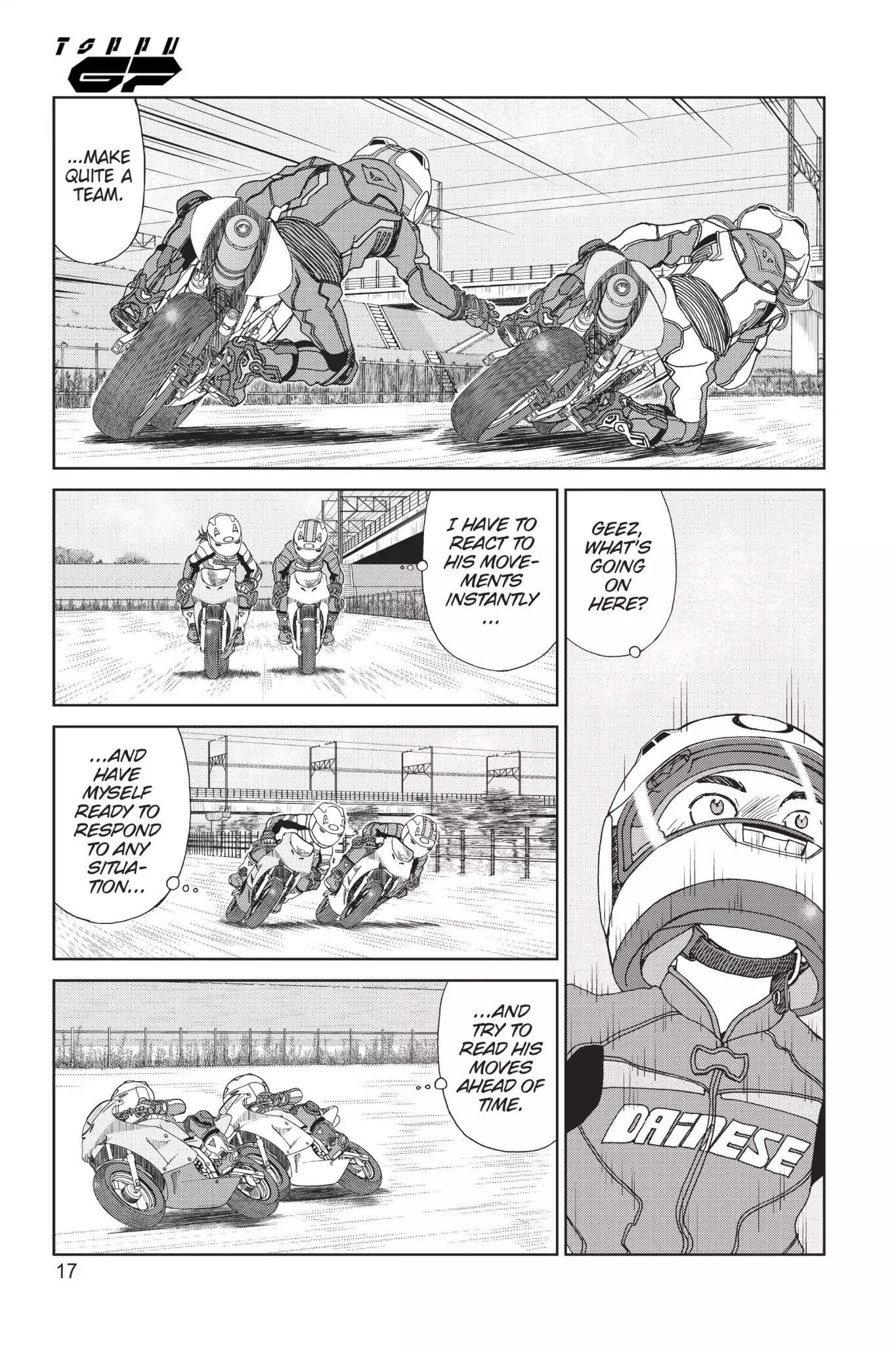 Toppu GP Chapter 20 page 18 - Chapter 20: Lap 20: Playing Tag