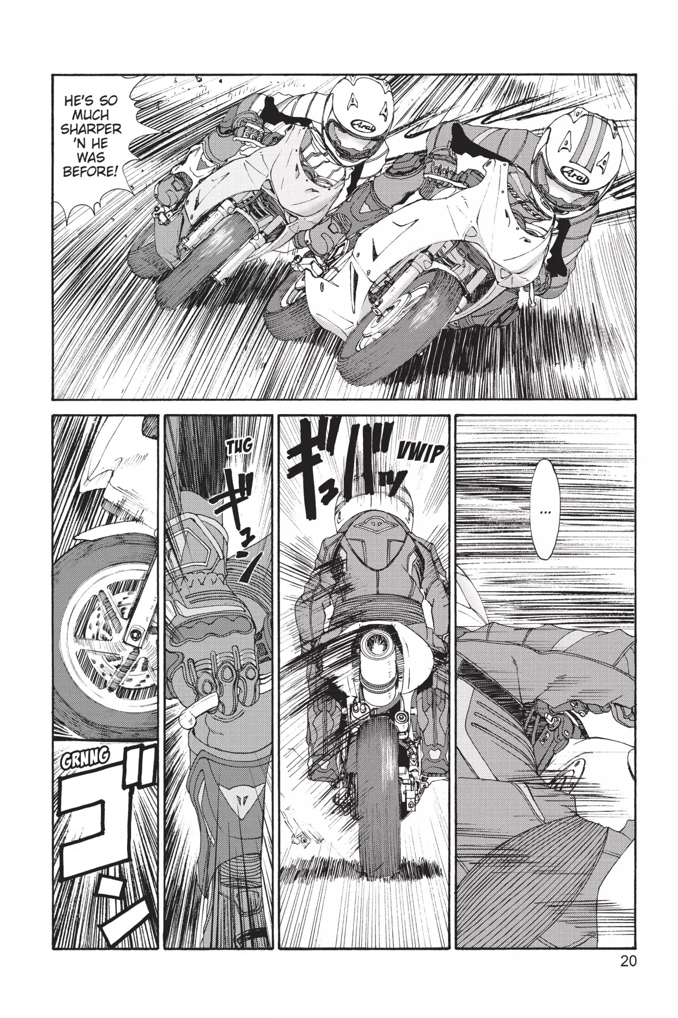 Toppu GP Chapter 20 page 21 - Chapter 20: Lap 20: Playing Tag
