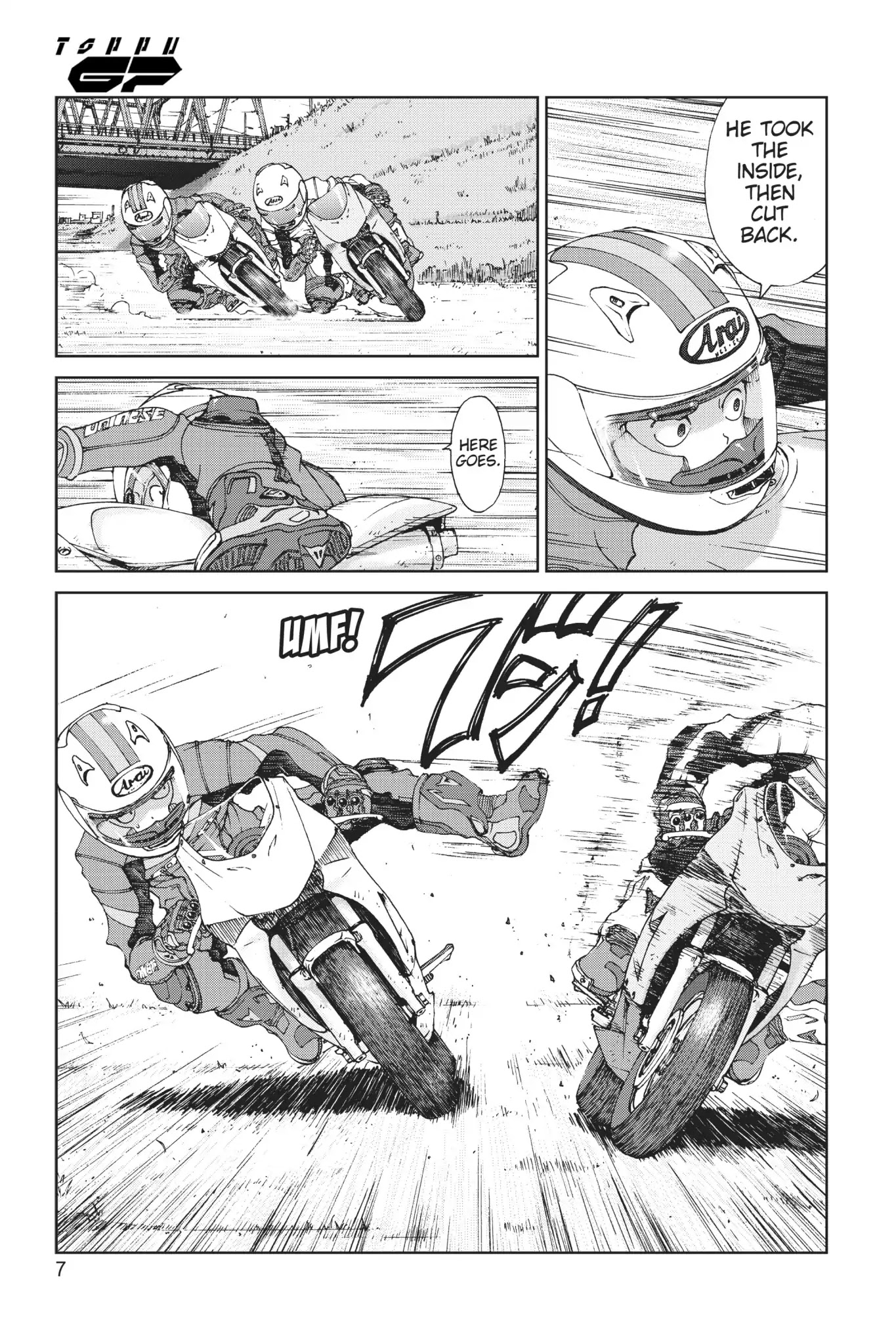 Toppu GP Chapter 20 page 8 - Chapter 20: Lap 20: Playing Tag