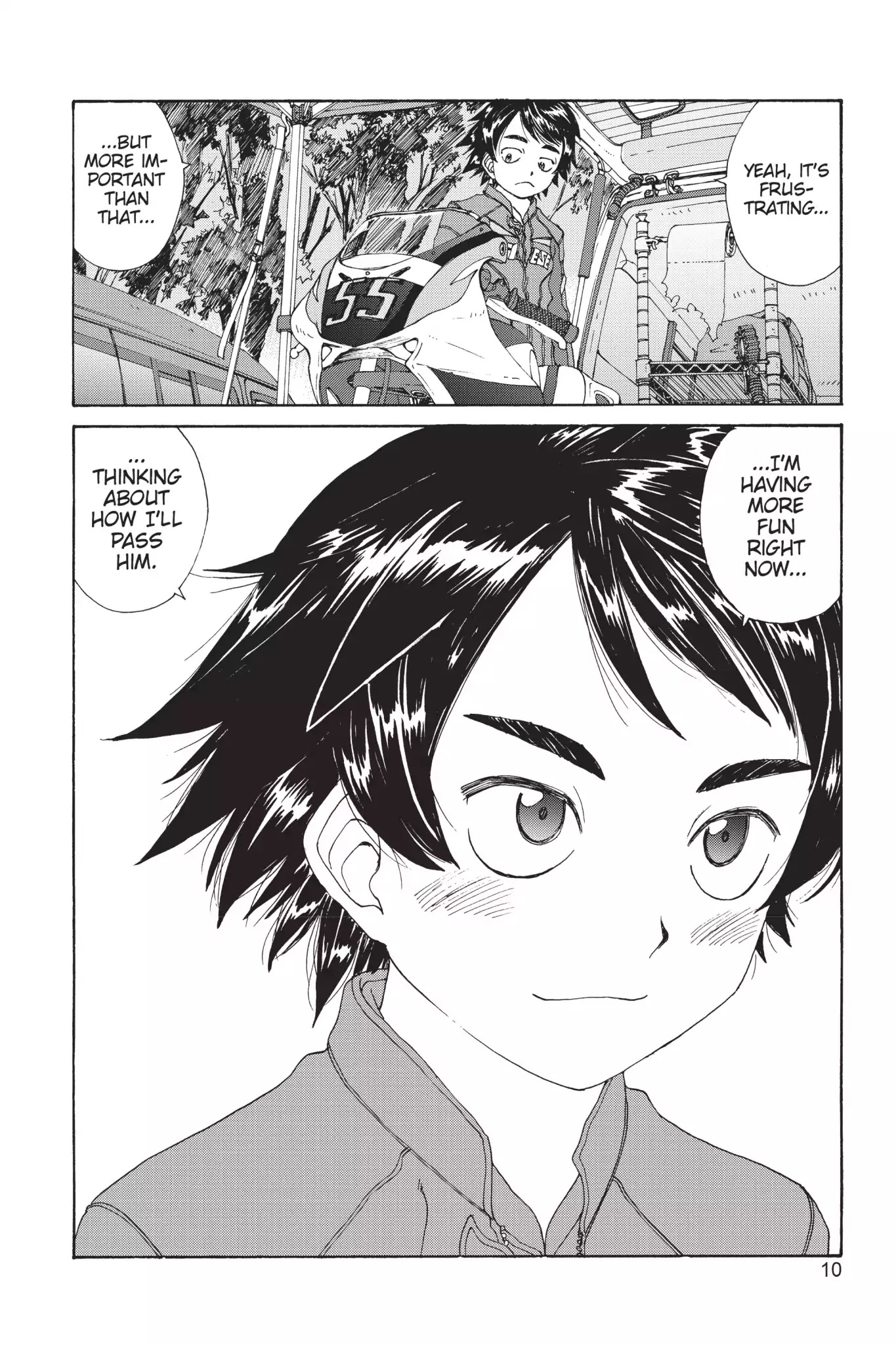 Toppu GP Chapter 21 page 11 - Chapter 21: Lap 21: Rain