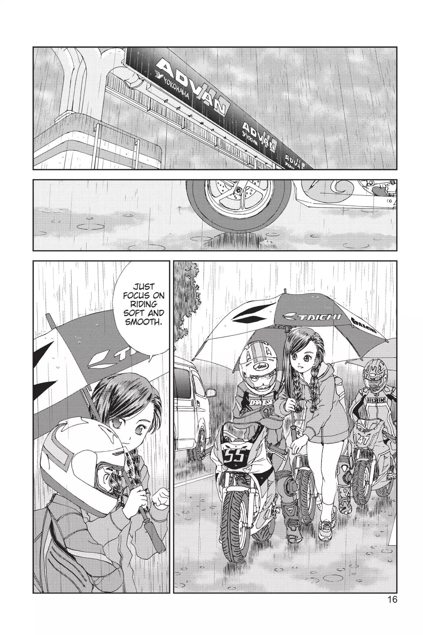 Toppu GP Chapter 21 page 17 - Chapter 21: Lap 21: Rain