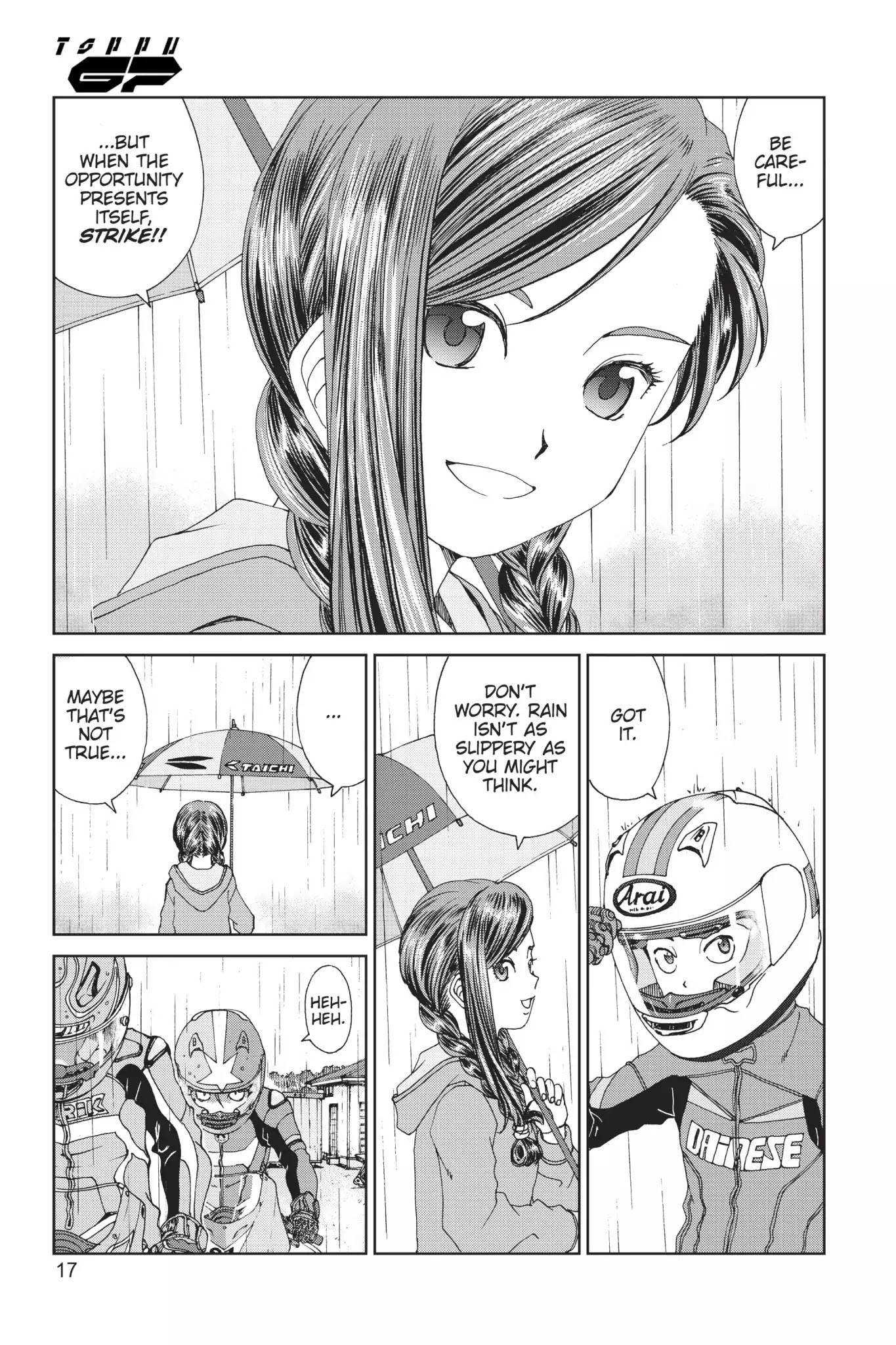 Toppu GP Chapter 21 page 18 - Chapter 21: Lap 21: Rain