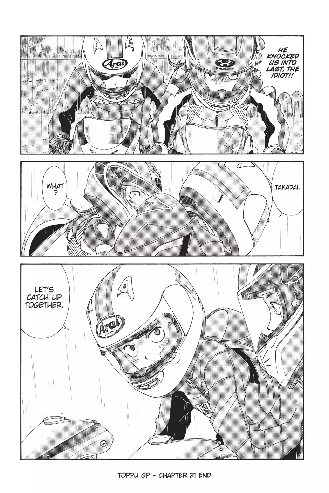 Toppu GP Chapter 21 page 25 - Chapter 21: Lap 21: Rain