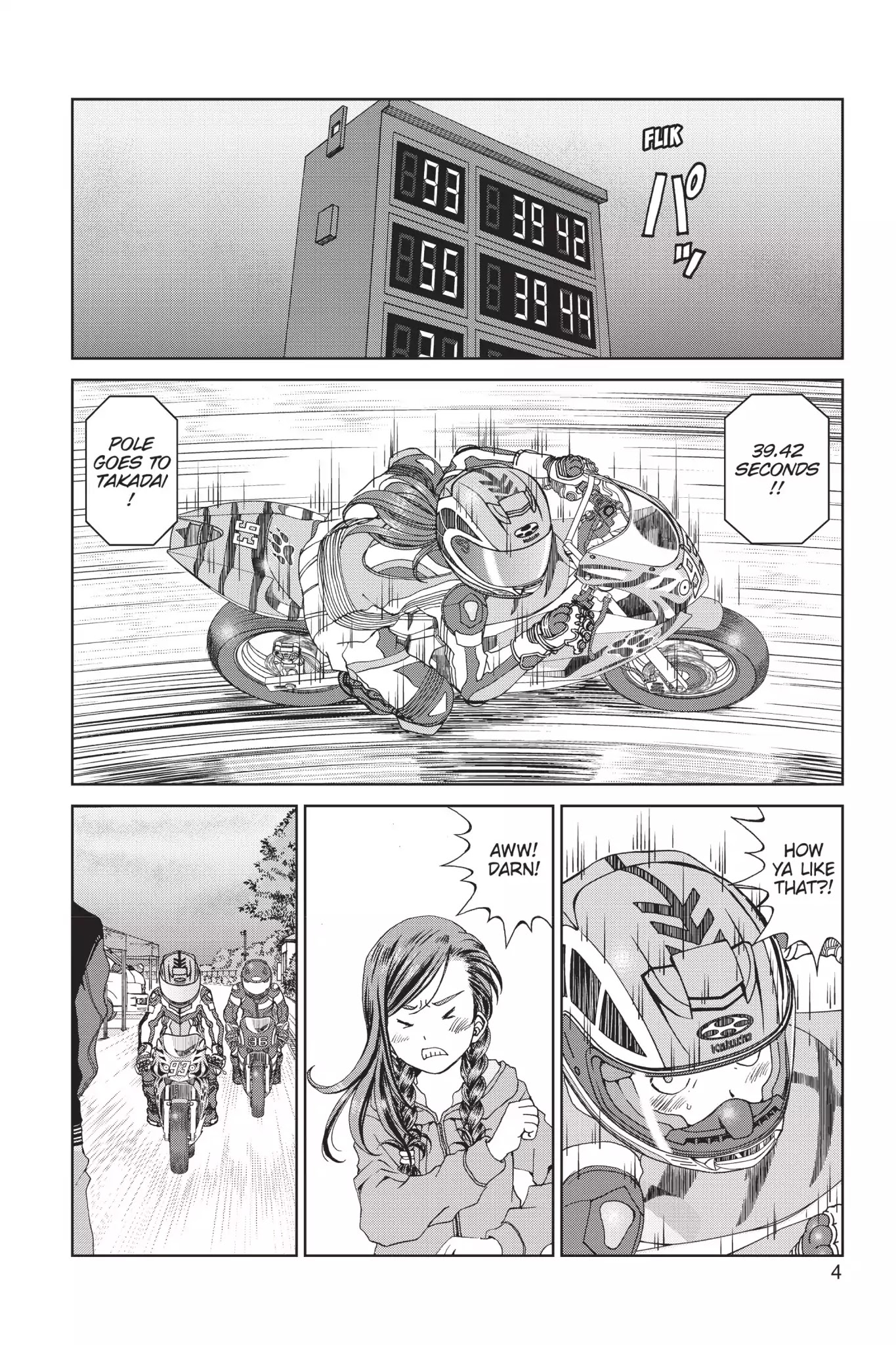 Toppu GP Chapter 21 page 5 - Chapter 21: Lap 21: Rain