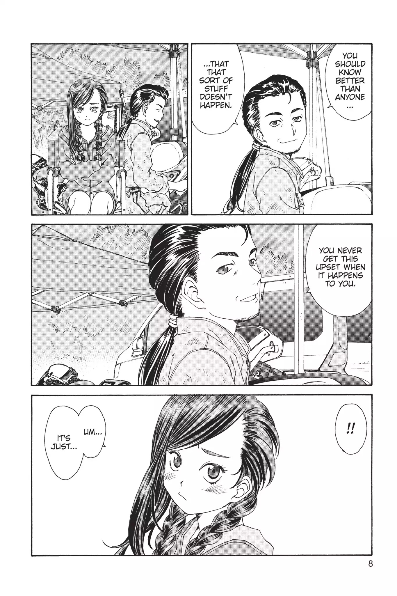 Toppu GP Chapter 21 page 9 - Chapter 21: Lap 21: Rain