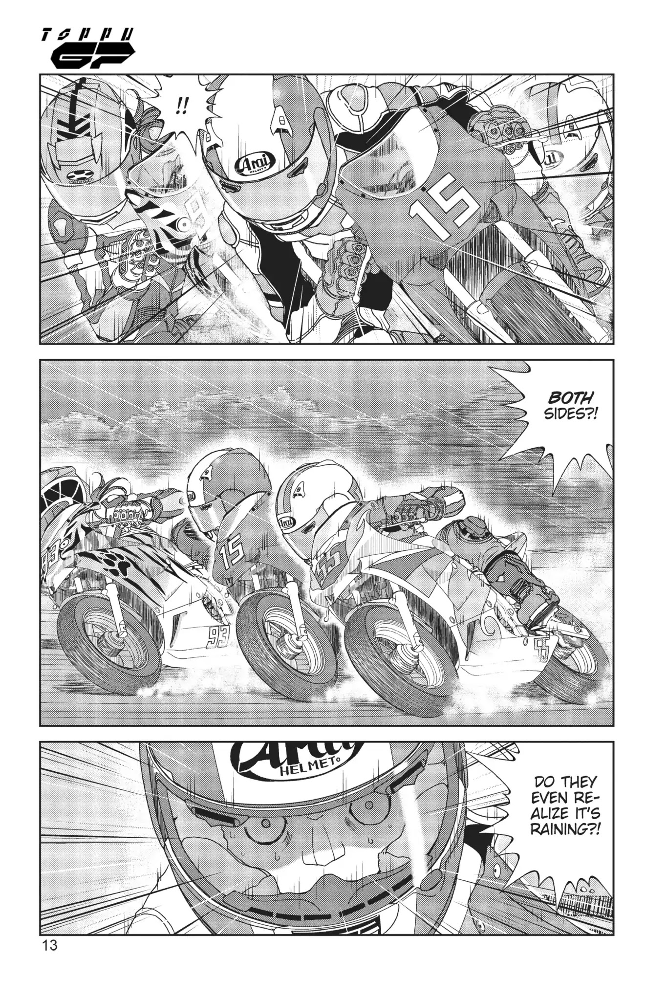 Toppu GP Chapter 22 page 14 - Chapter 22: Lap 22: Rival Cooperation