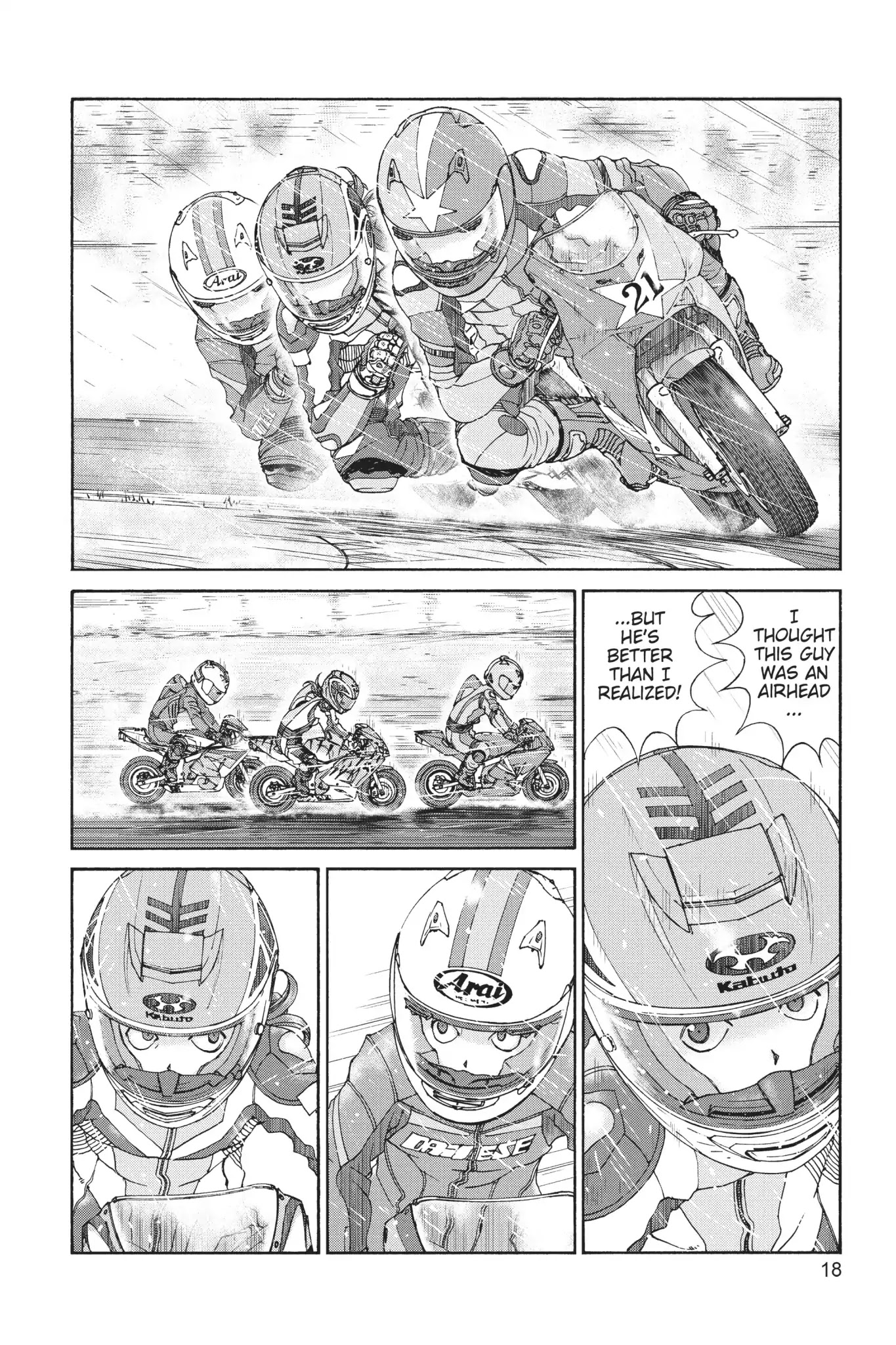 Toppu GP Chapter 22 page 19 - Chapter 22: Lap 22: Rival Cooperation