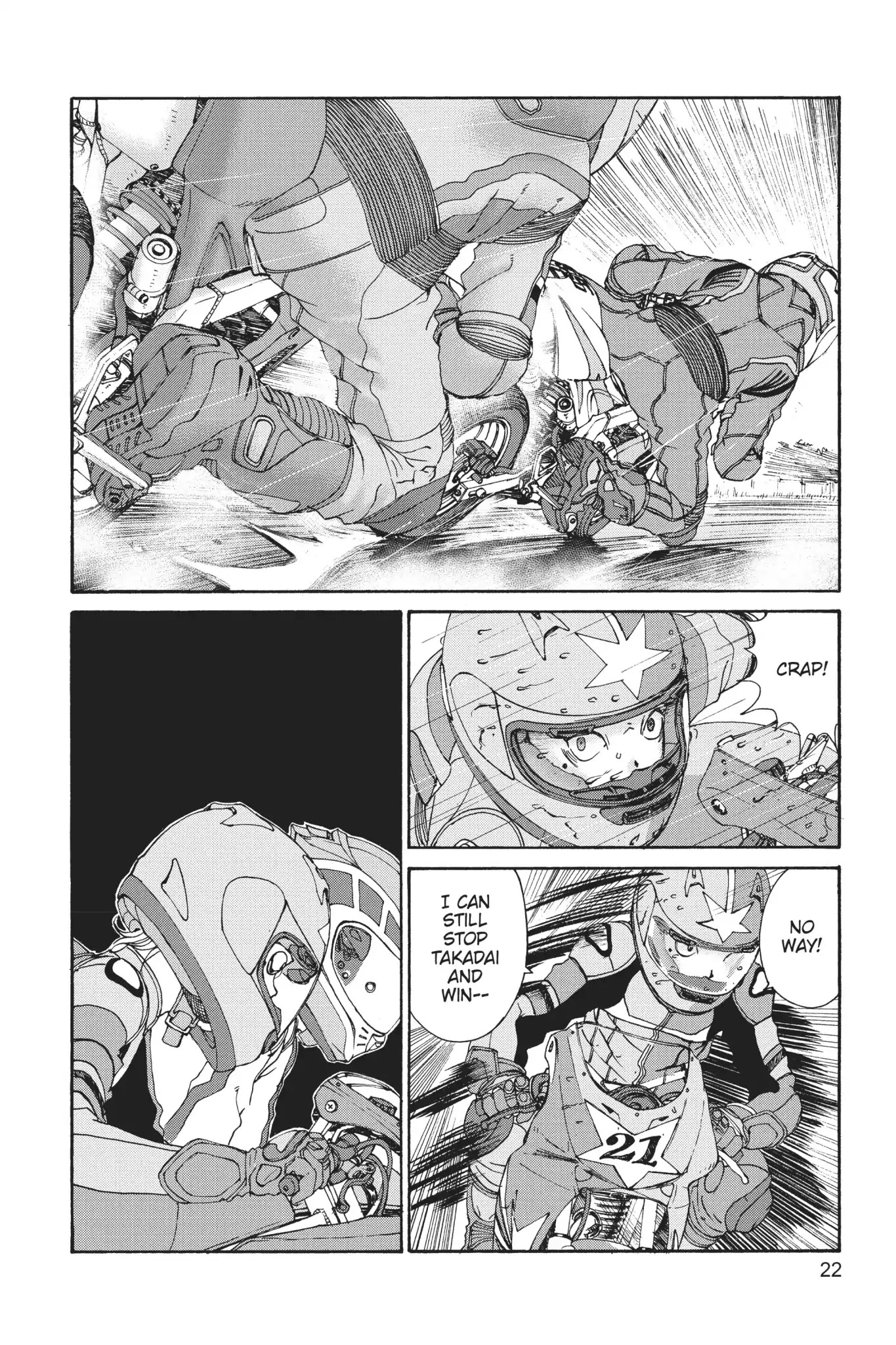 Toppu GP Chapter 22 page 23 - Chapter 22: Lap 22: Rival Cooperation