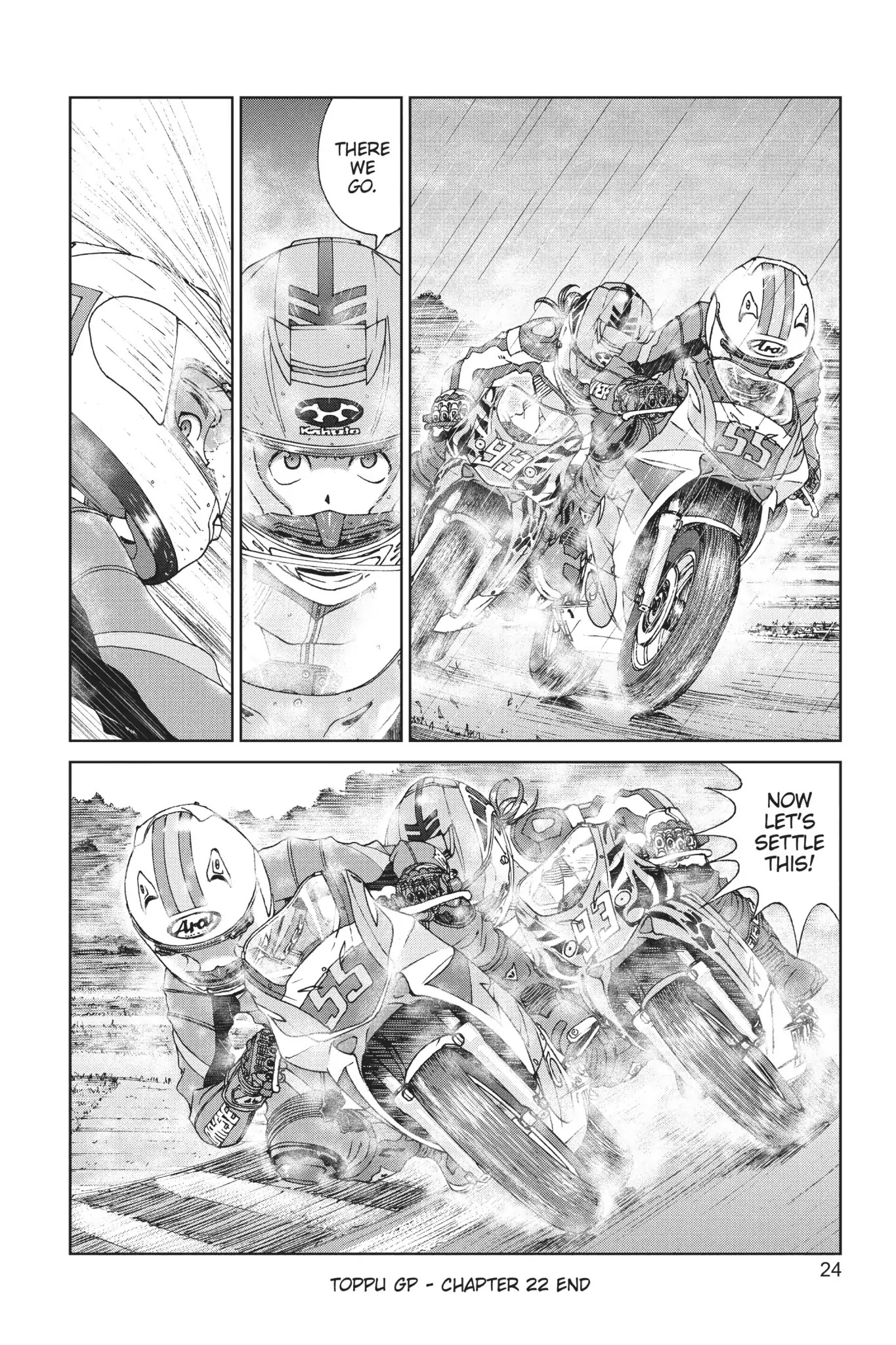 Toppu GP Chapter 22 page 25 - Chapter 22: Lap 22: Rival Cooperation