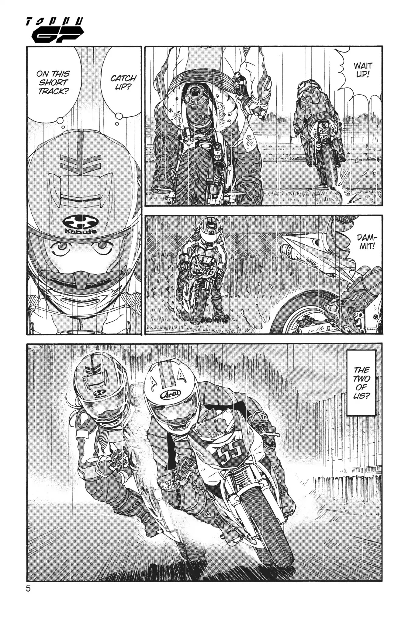 Toppu GP Chapter 22 page 6 - Chapter 22: Lap 22: Rival Cooperation