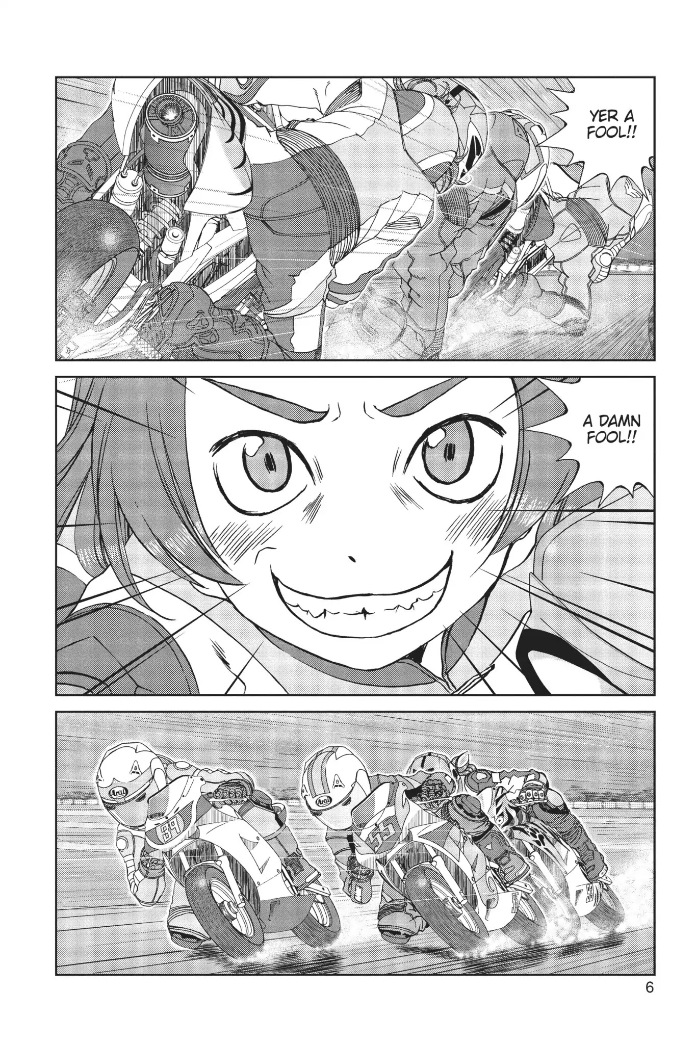 Toppu GP Chapter 22 page 7 - Chapter 22: Lap 22: Rival Cooperation