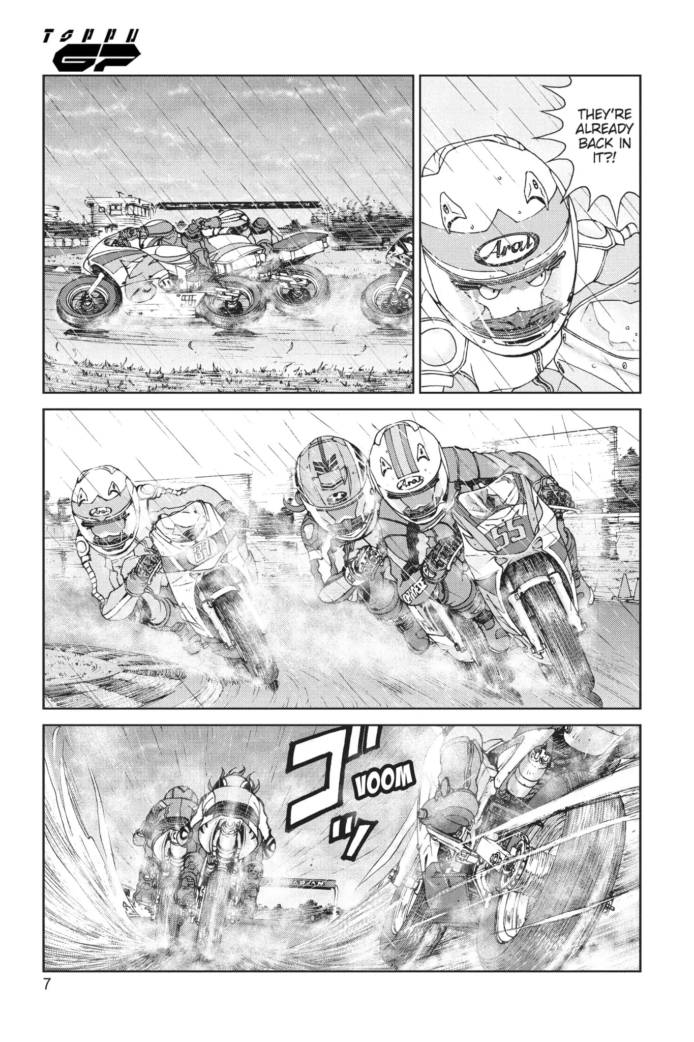 Toppu GP Chapter 22 page 8 - Chapter 22: Lap 22: Rival Cooperation