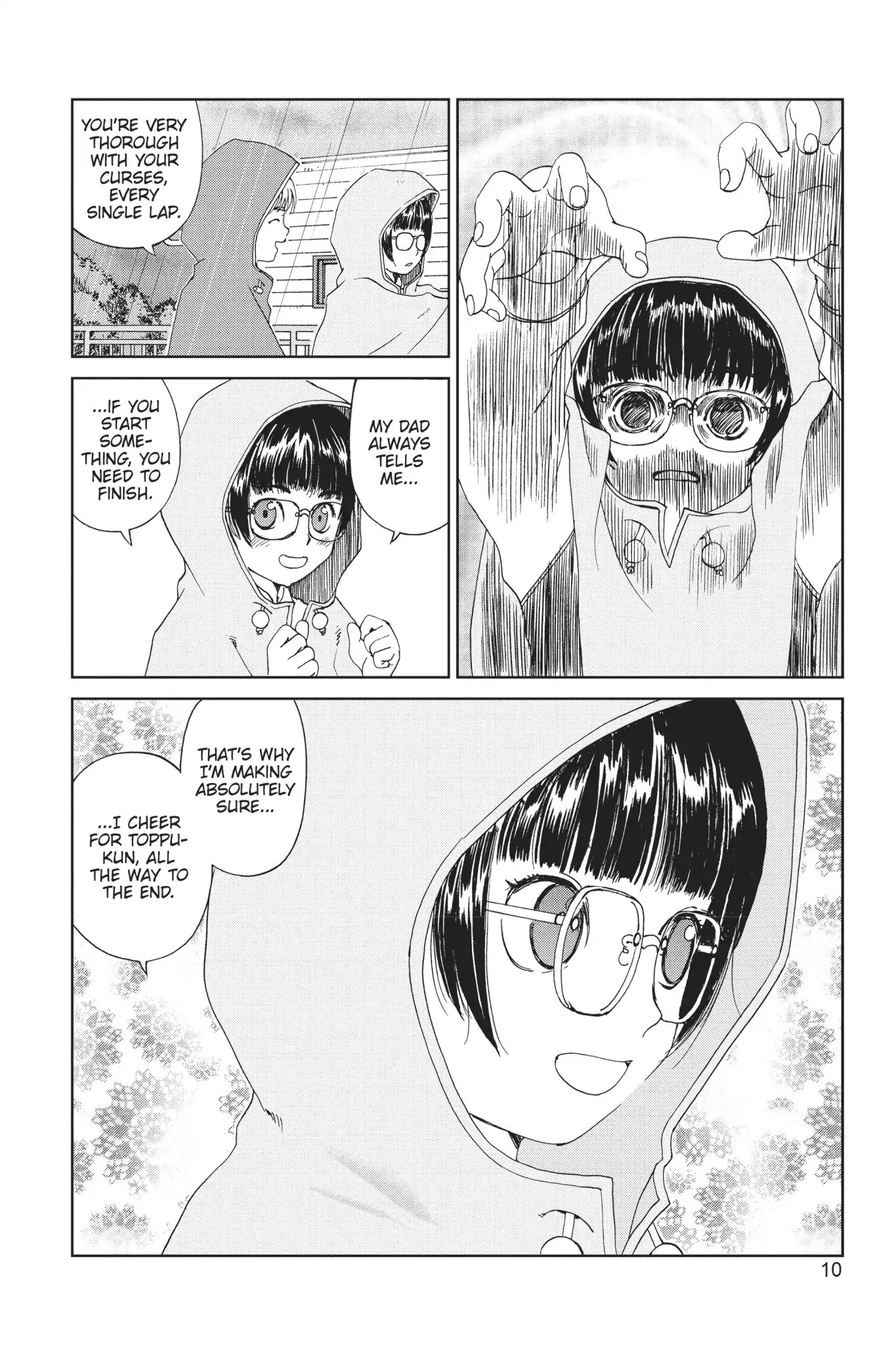 Toppu GP Chapter 23 page 11 - Chapter 23: Lap 23: The Rain Comes Down