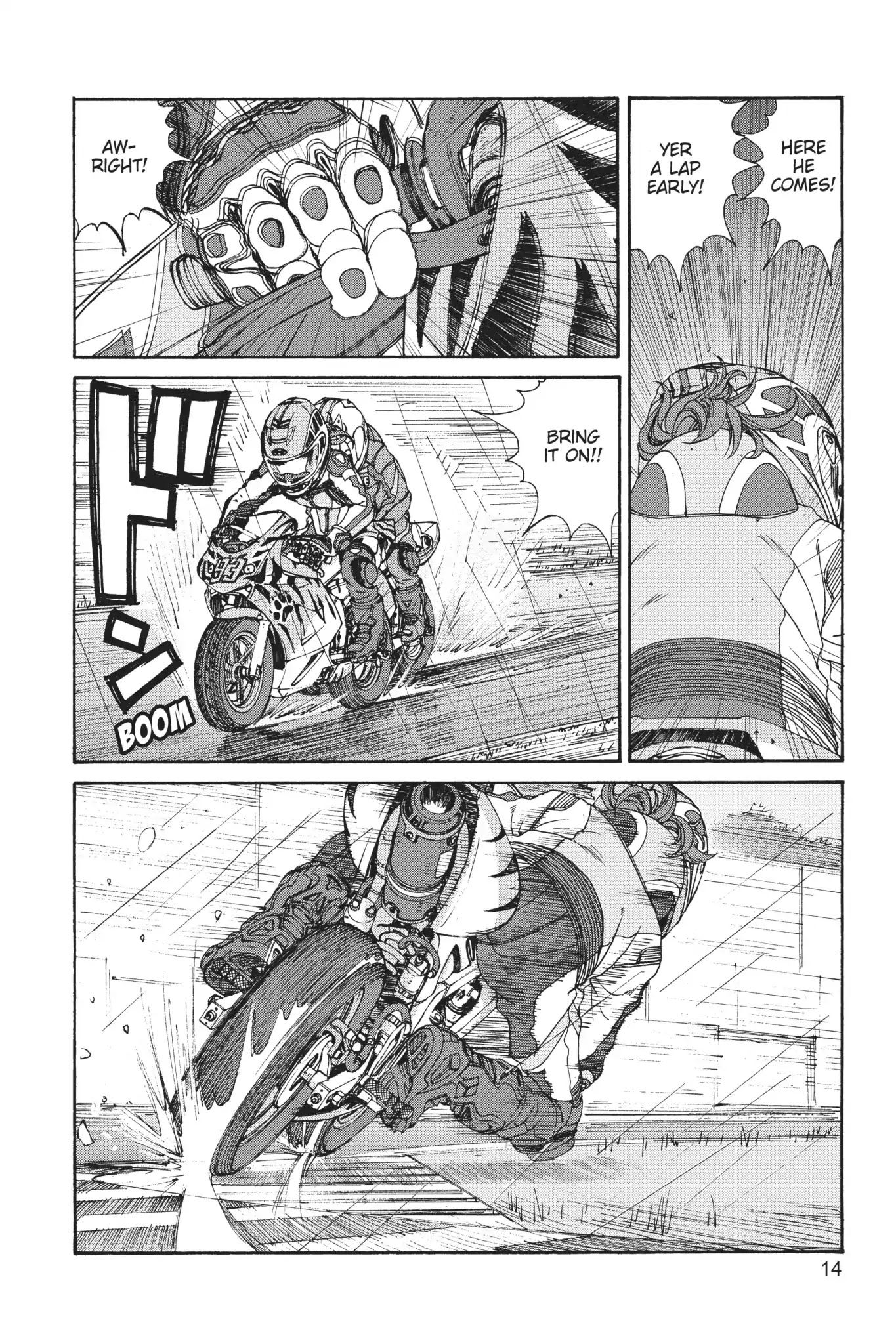 Toppu GP Chapter 23 page 15 - Chapter 23: Lap 23: The Rain Comes Down