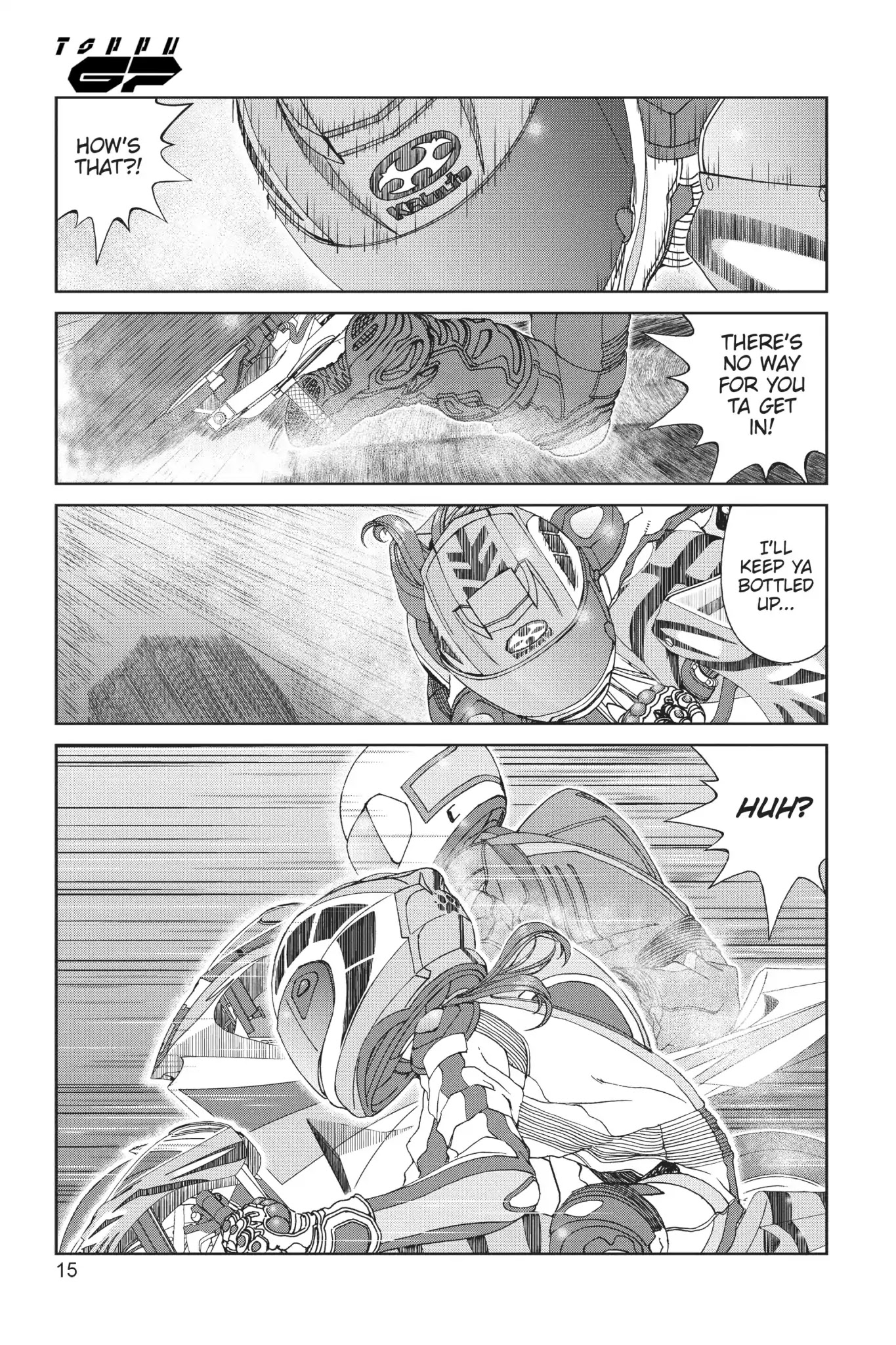 Toppu GP Chapter 23 page 16 - Chapter 23: Lap 23: The Rain Comes Down