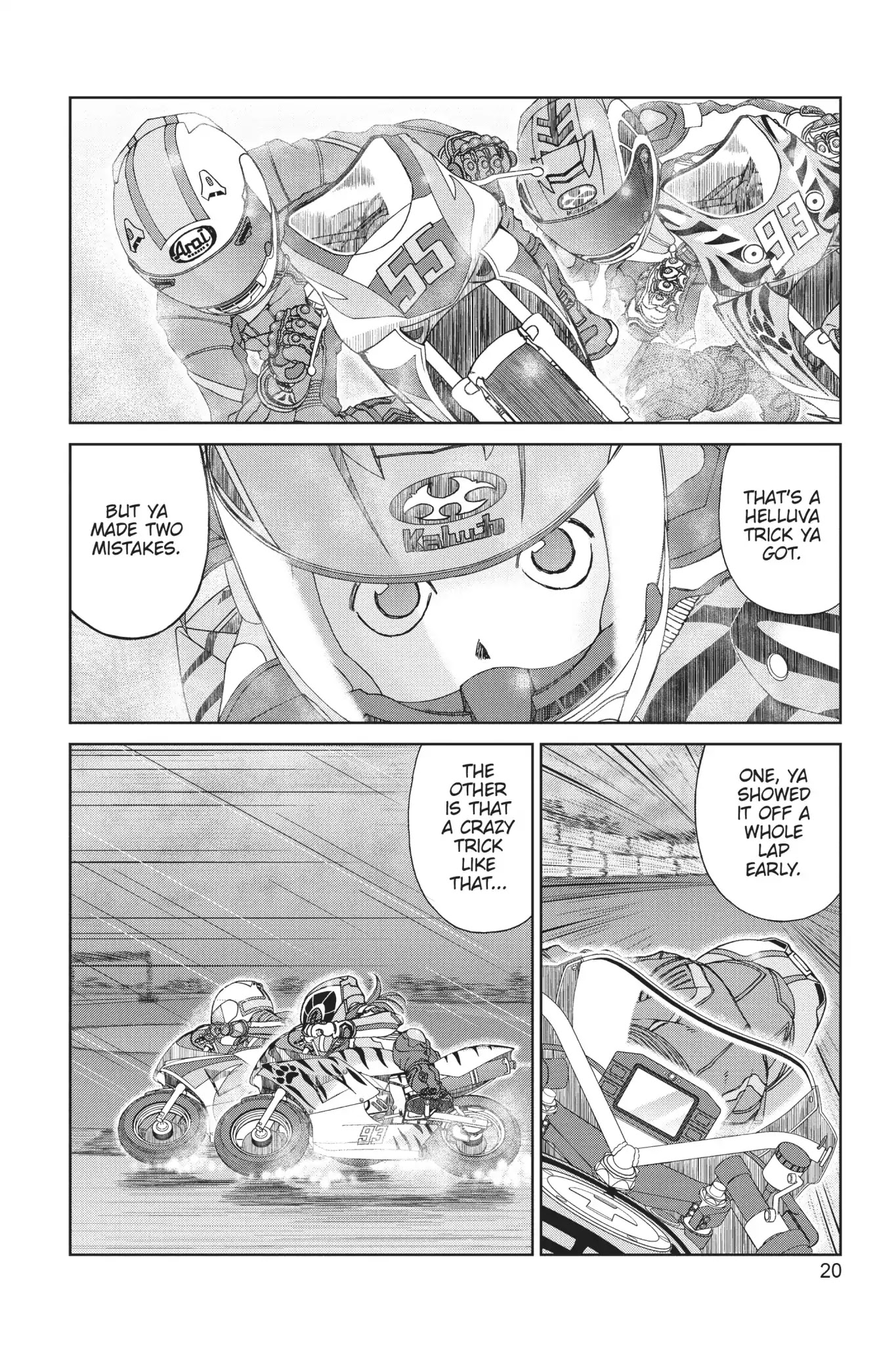 Toppu GP Chapter 23 page 21 - Chapter 23: Lap 23: The Rain Comes Down