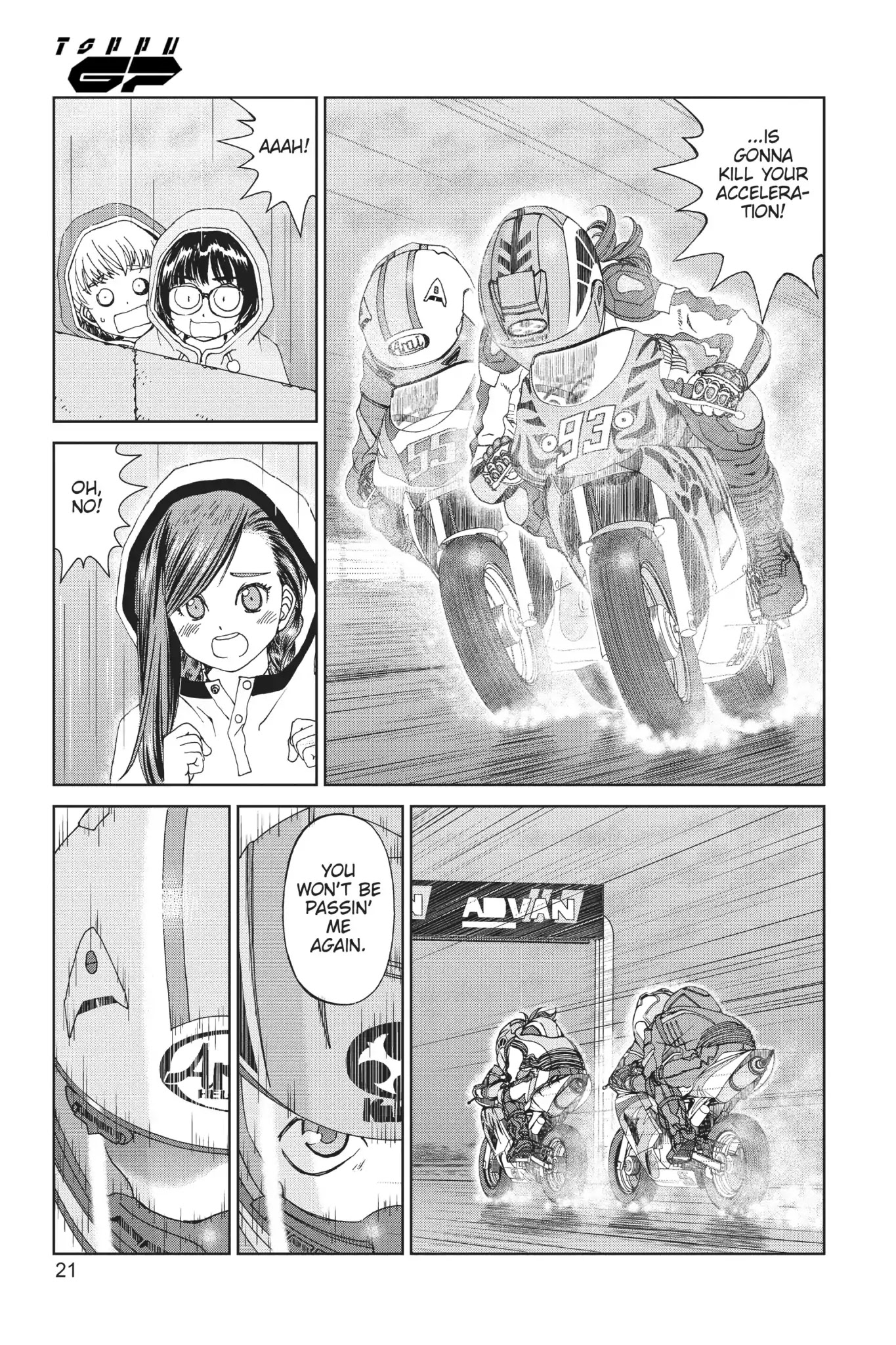 Toppu GP Chapter 23 page 22 - Chapter 23: Lap 23: The Rain Comes Down
