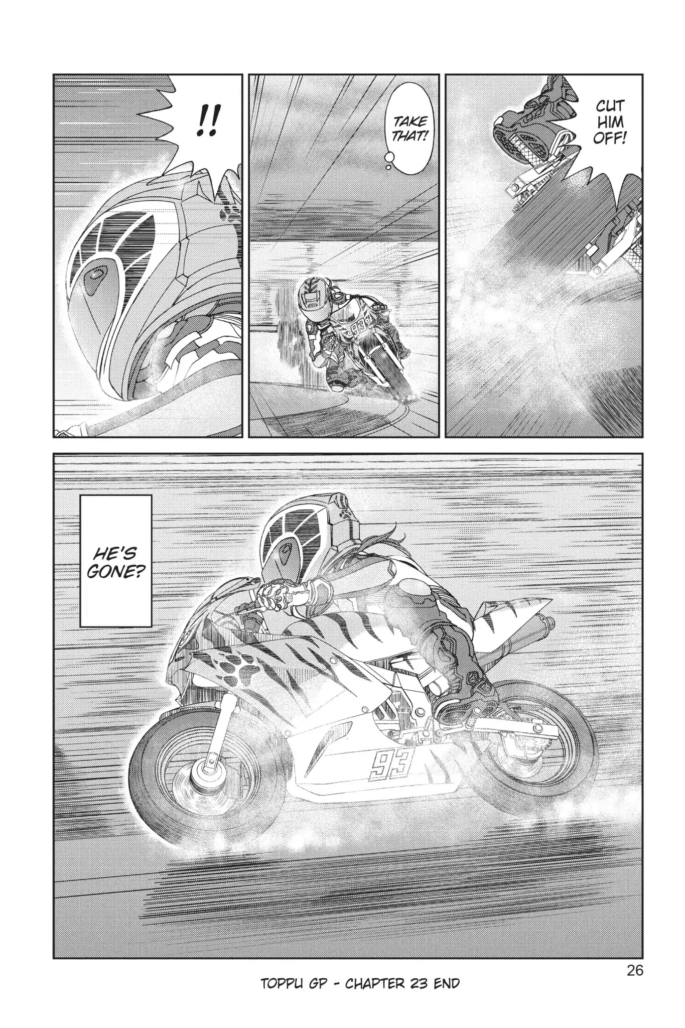 Toppu GP Chapter 23 page 27 - Chapter 23: Lap 23: The Rain Comes Down