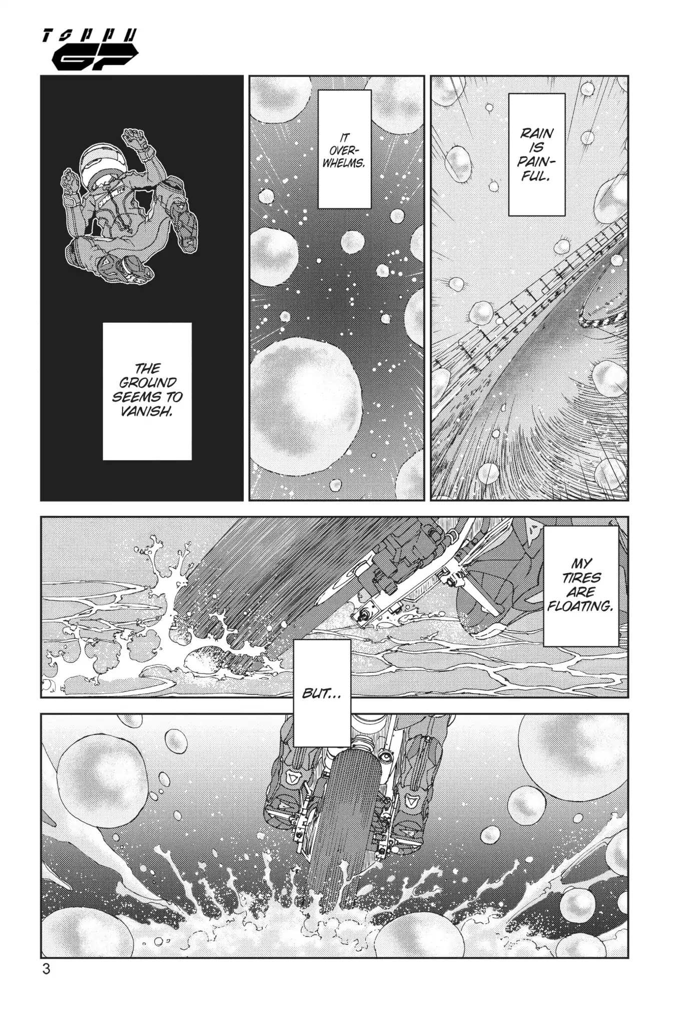 Toppu GP Chapter 23 page 4 - Chapter 23: Lap 23: The Rain Comes Down