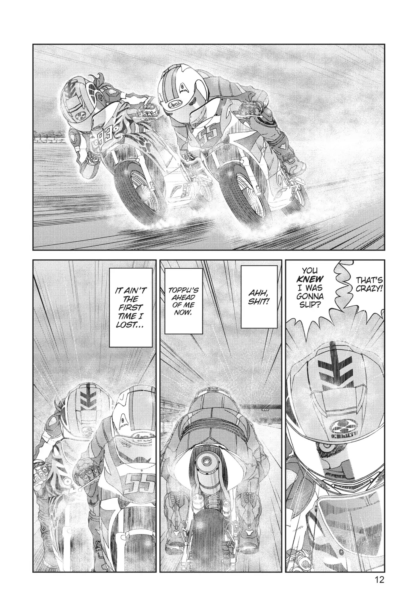 Toppu GP Chapter 24 page 12 - Chapter 24: Lap 24: The Worth Of Two Feet