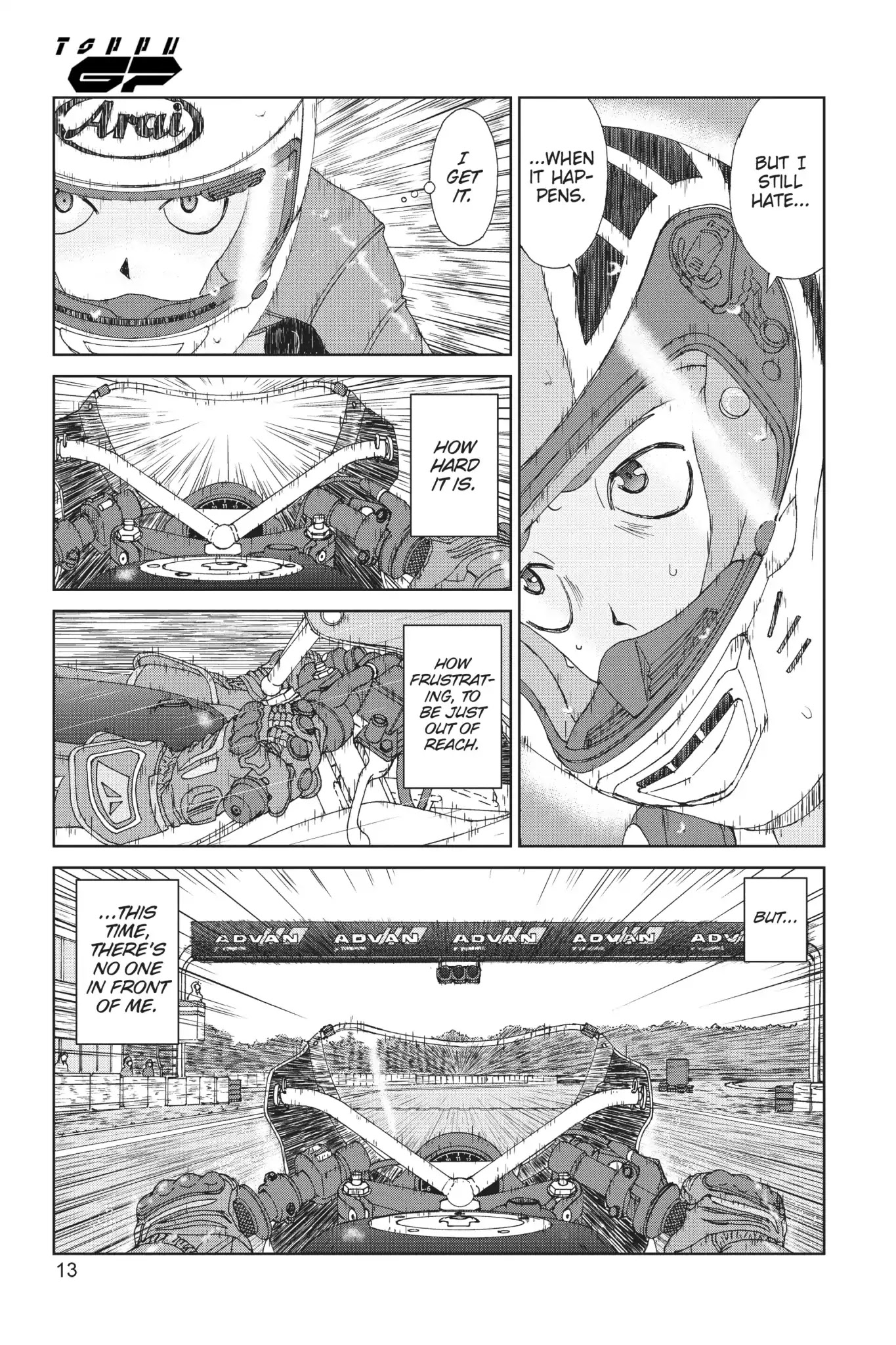 Toppu GP Chapter 24 page 13 - Chapter 24: Lap 24: The Worth Of Two Feet